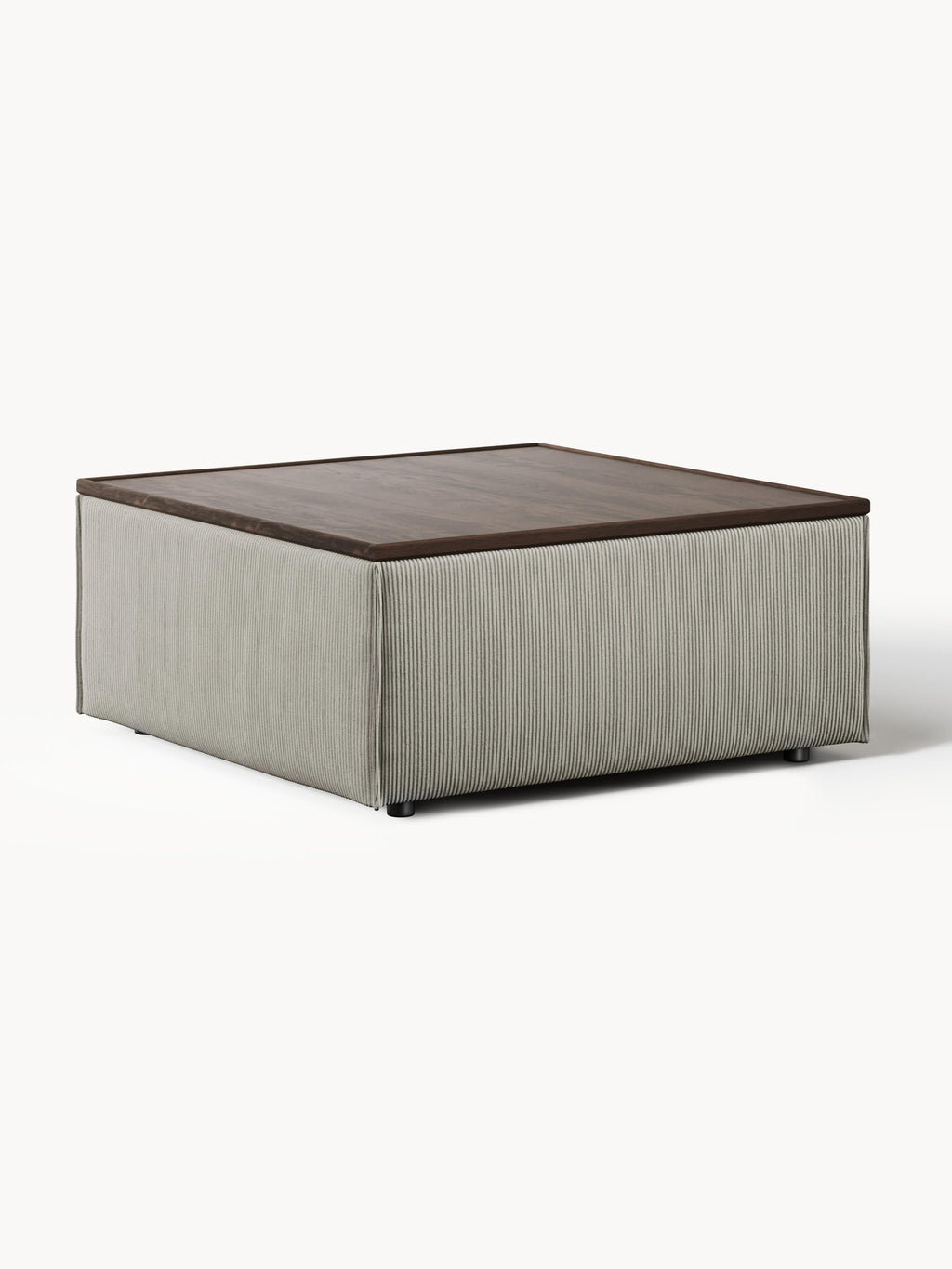 Lennon Corduroy Ottoman with Storage