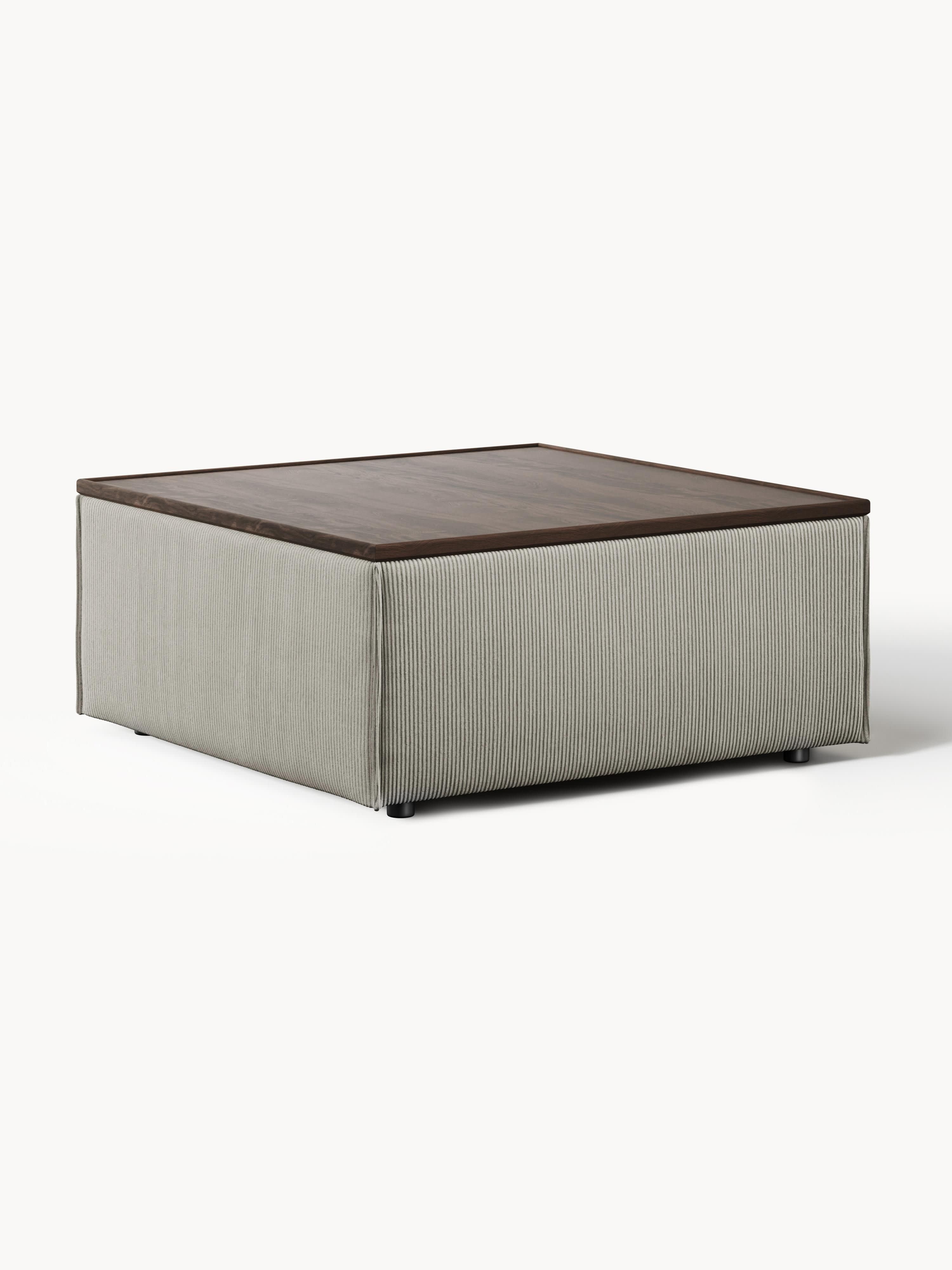 Lennon Corduroy Ottoman with Storage