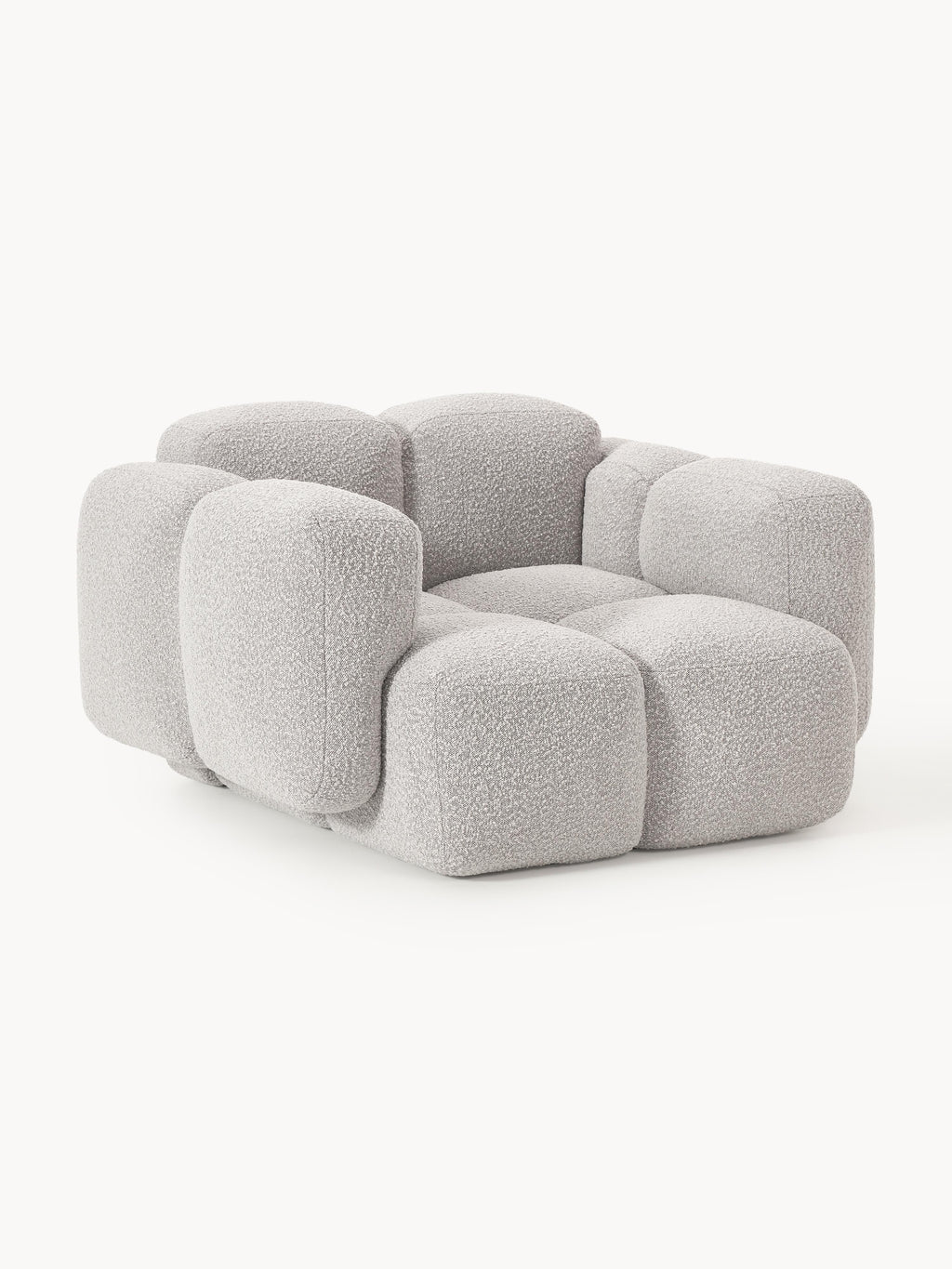 Gallery image 1 - Bouclé Lounge Chair Tayla