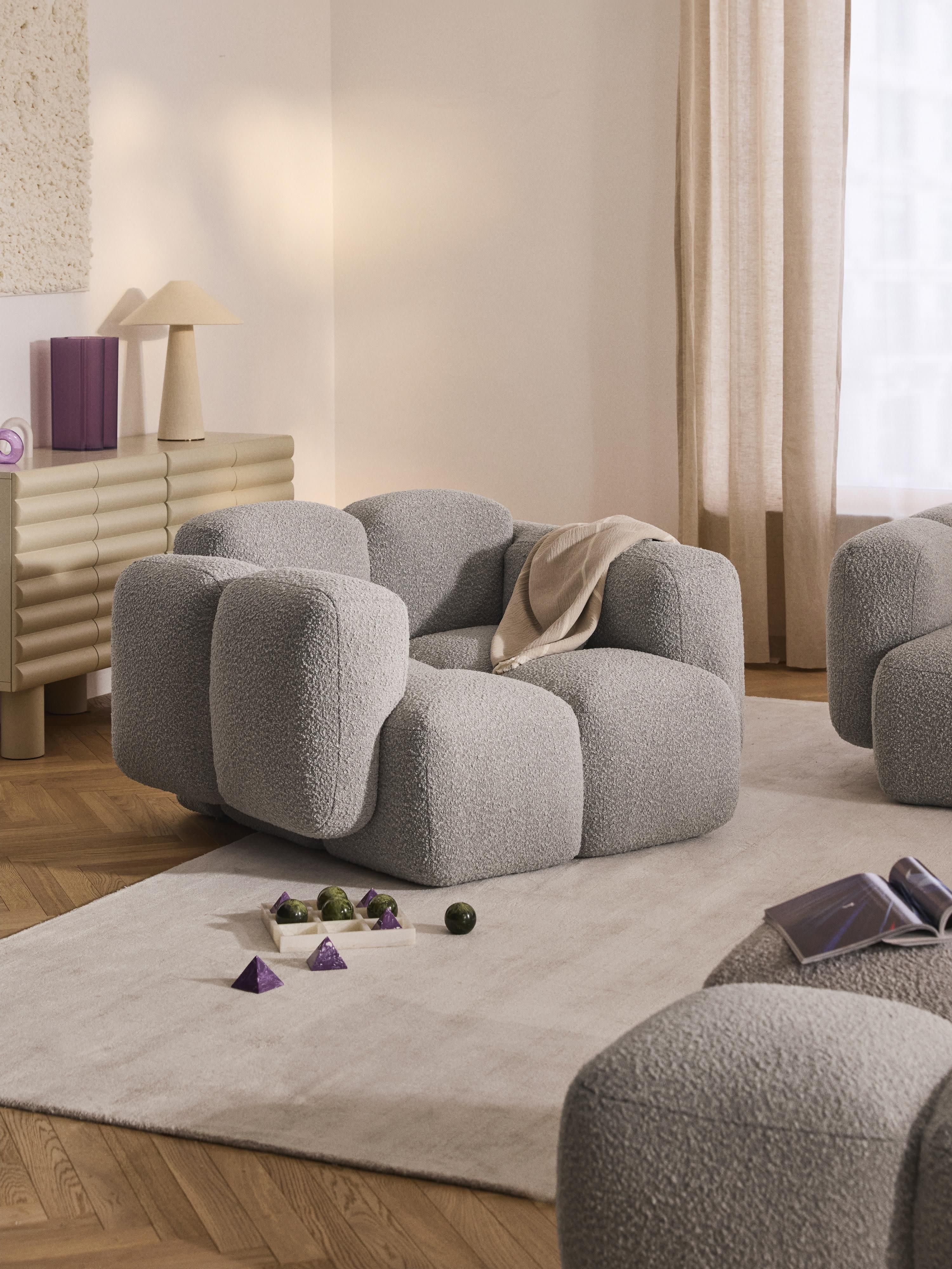Tayla Bouclé Lounge Chair