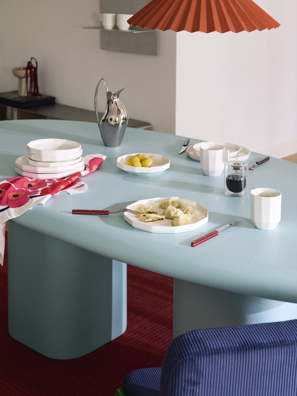 Angoli Porcelain Tableware Set, 4 People, Set of 12