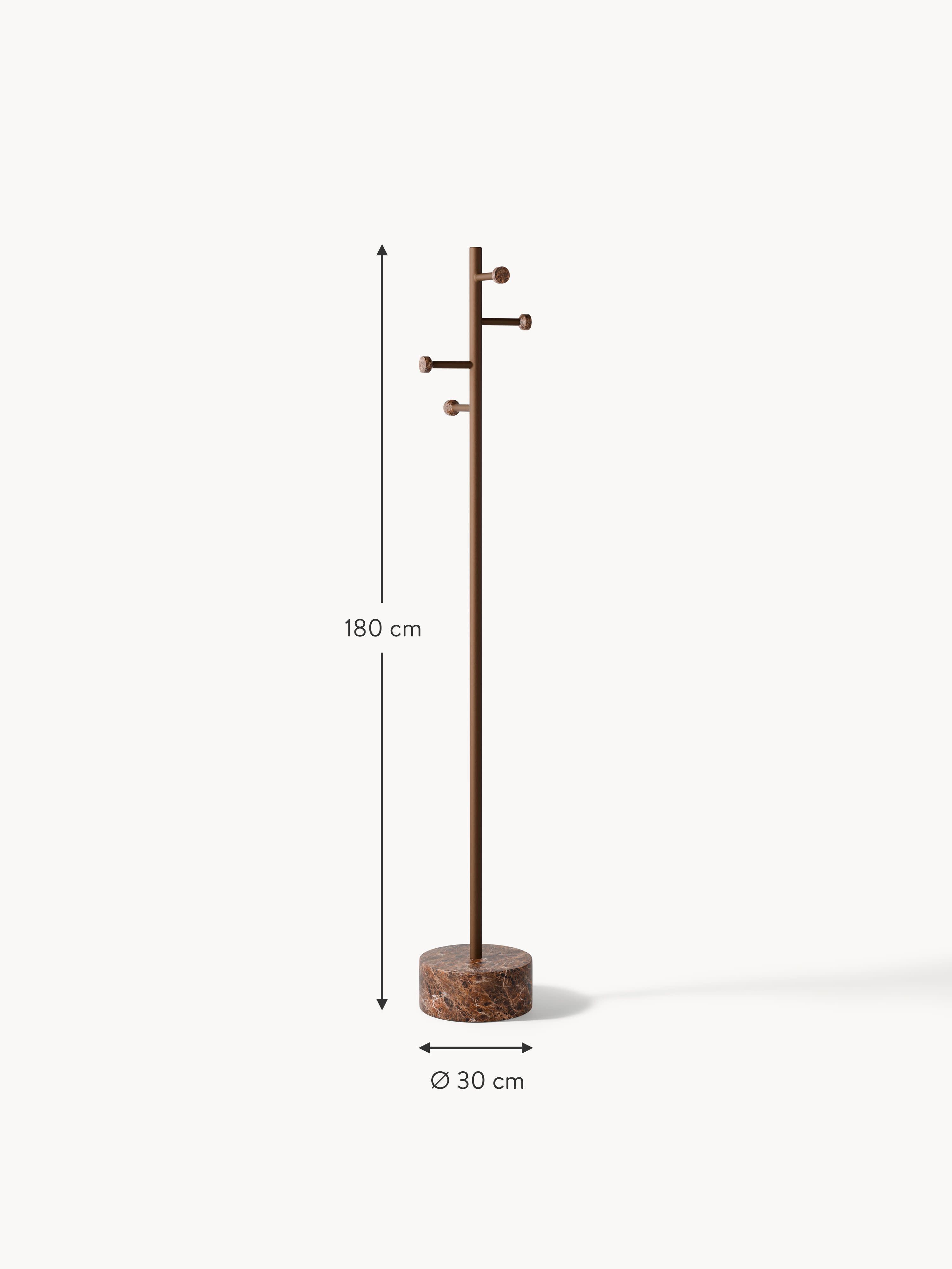 Disa Clothes Rack with Marble Base