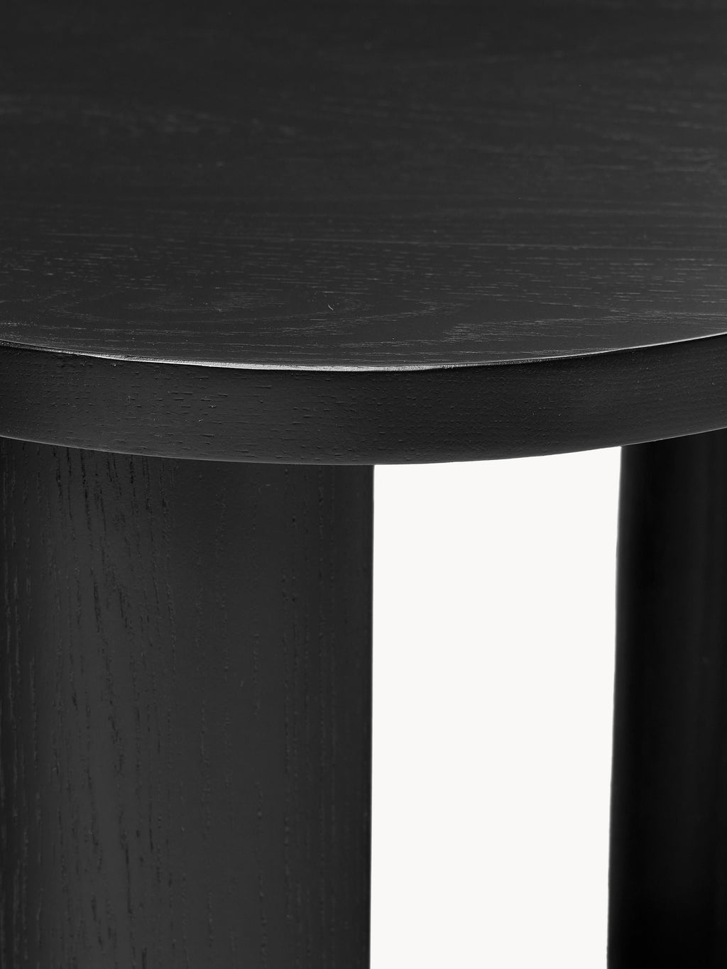 Didi Oak Wood Coffee Table in Organic Shape