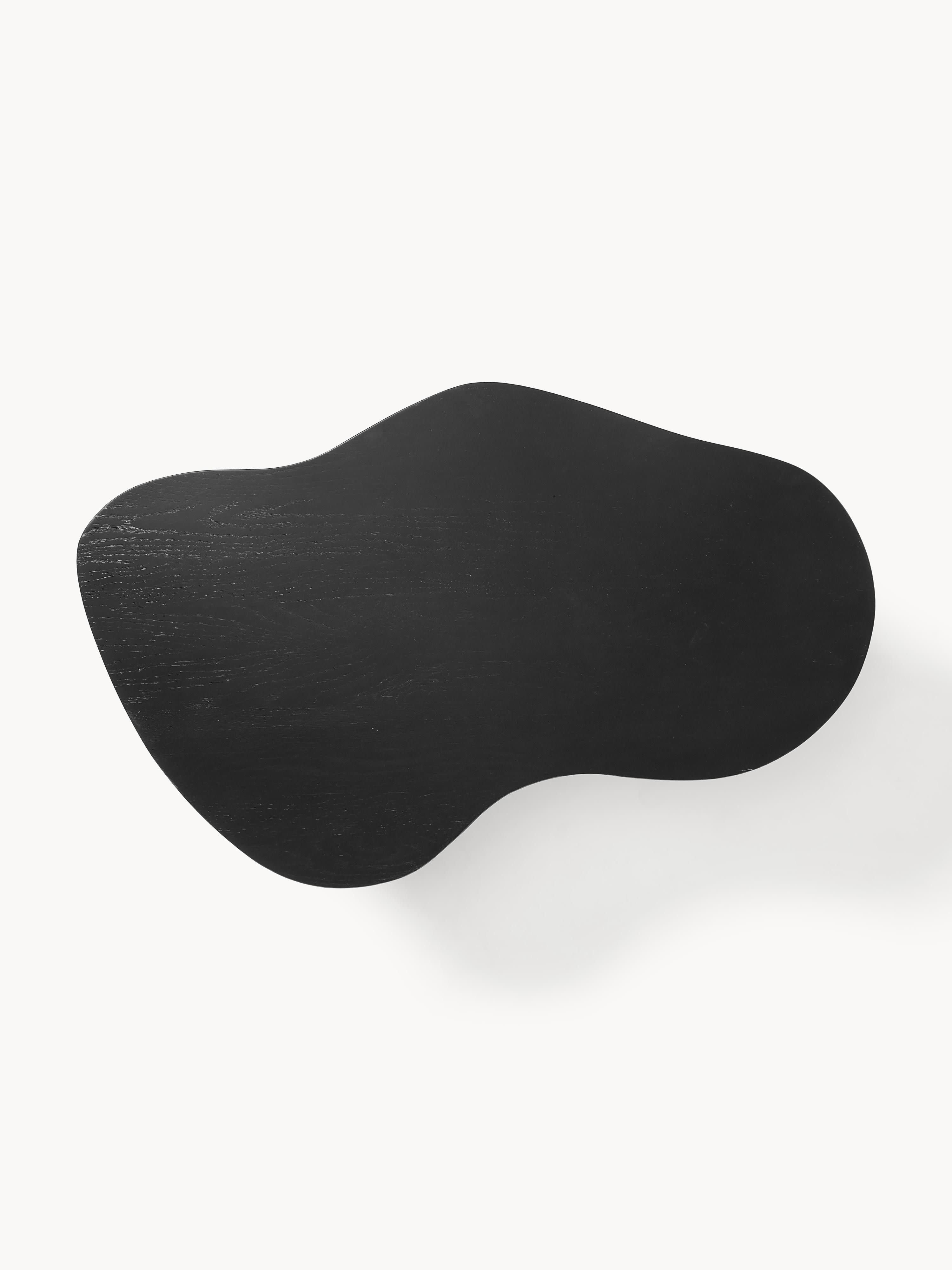 Didi Oak Wood Coffee Table in Organic Shape