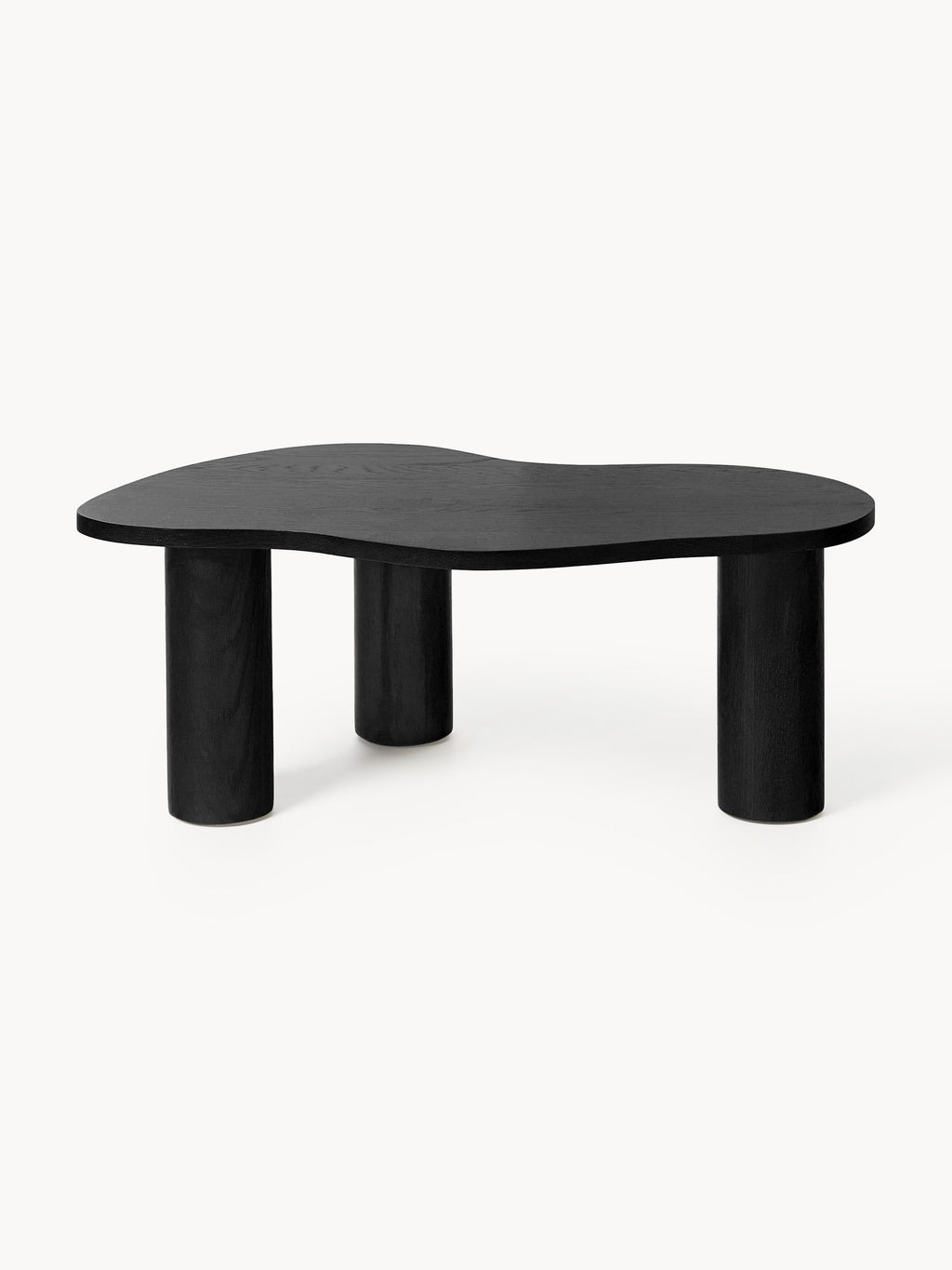 Didi Oak Wood Coffee Table in Organic Shape