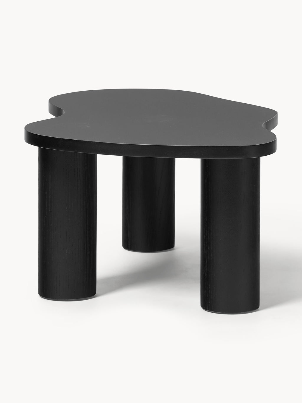 Didi Oak Wood Coffee Table in Organic Shape