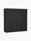 Gallery image 1 - Modular Hinge Door Wardrobe Leon, 200 cm Wide, in various sizes