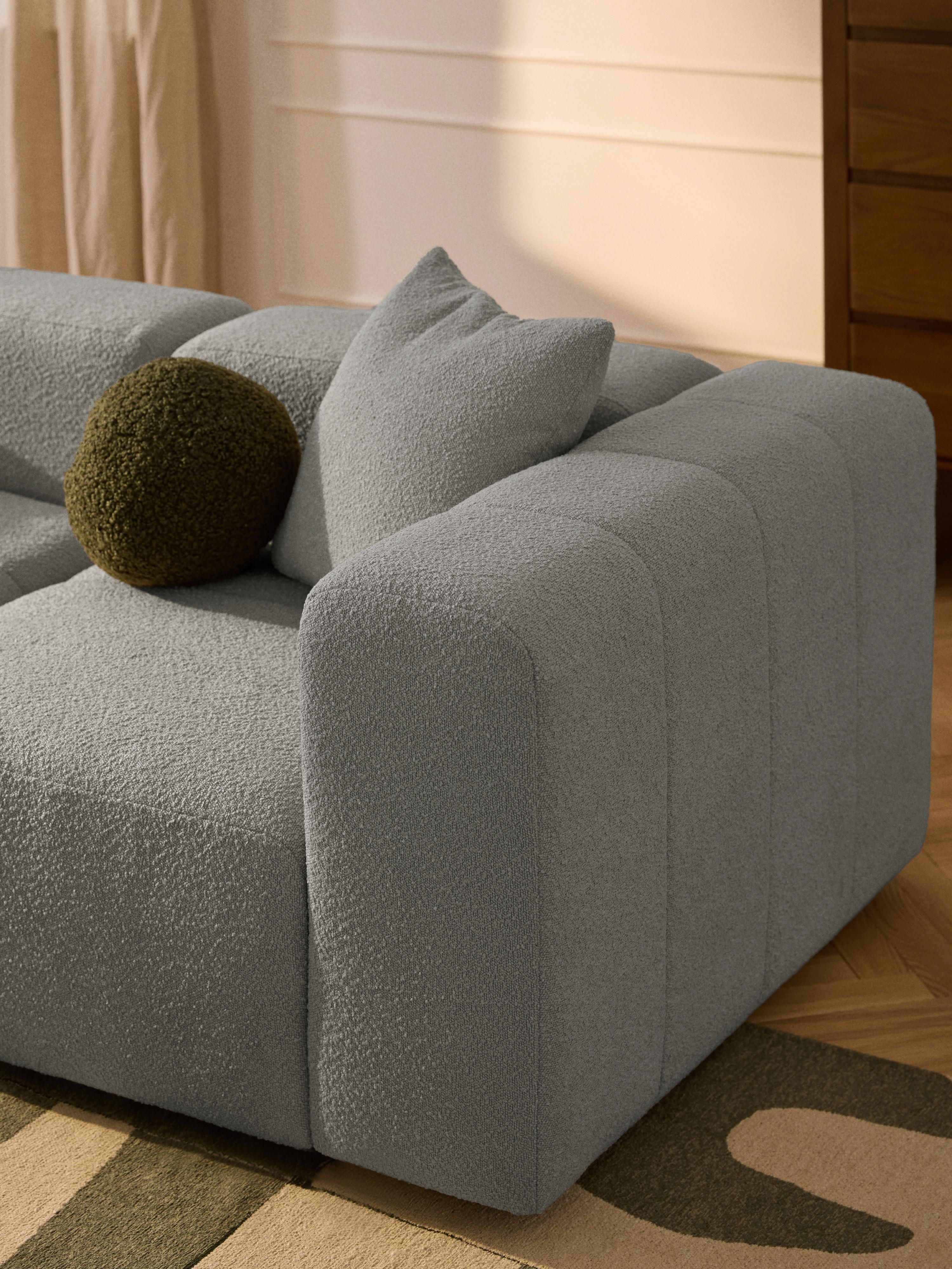 Lena Bouclé Modular Sofa (2-seater)
