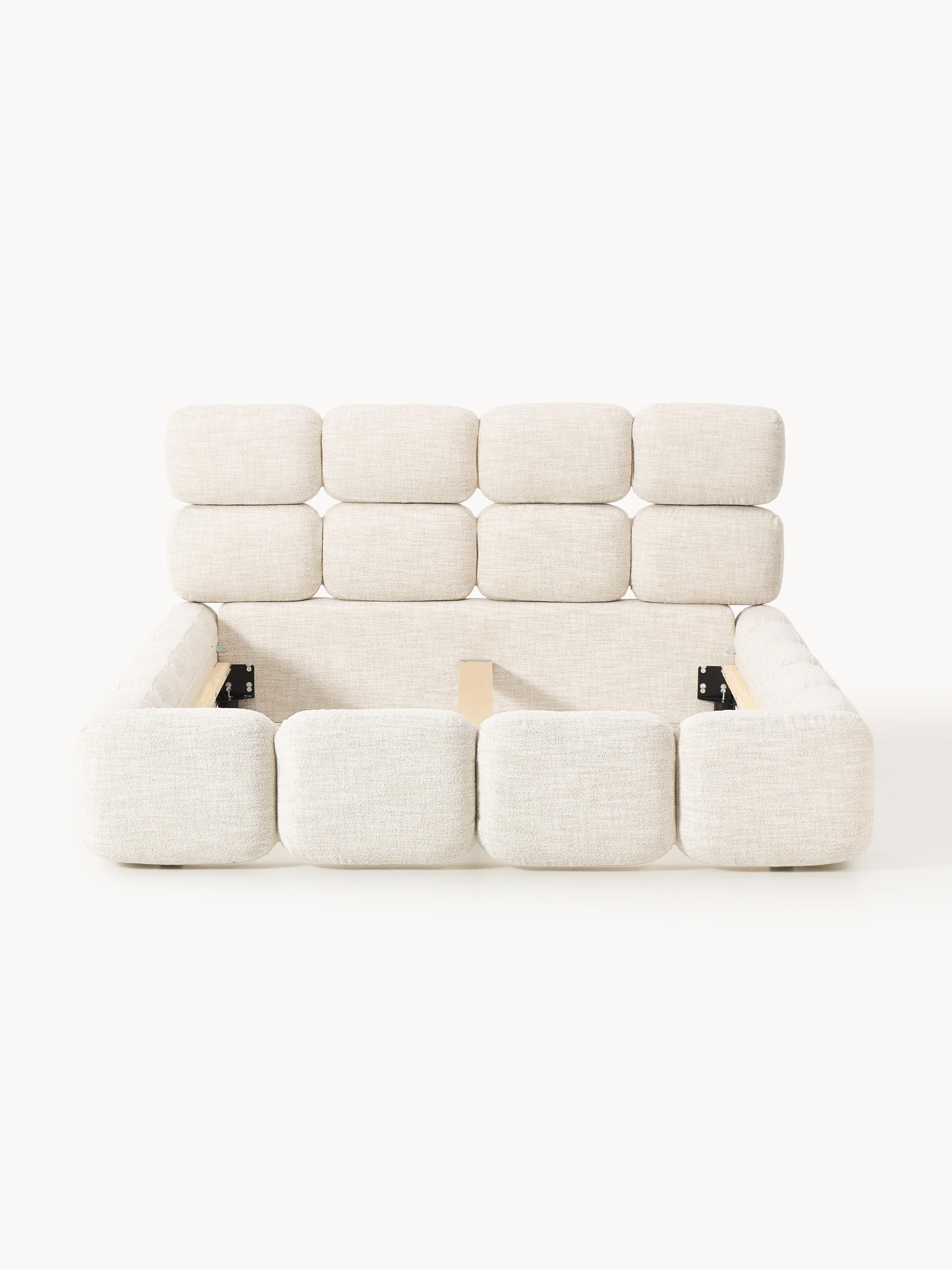Tayla Upholstered Bouclé Bed