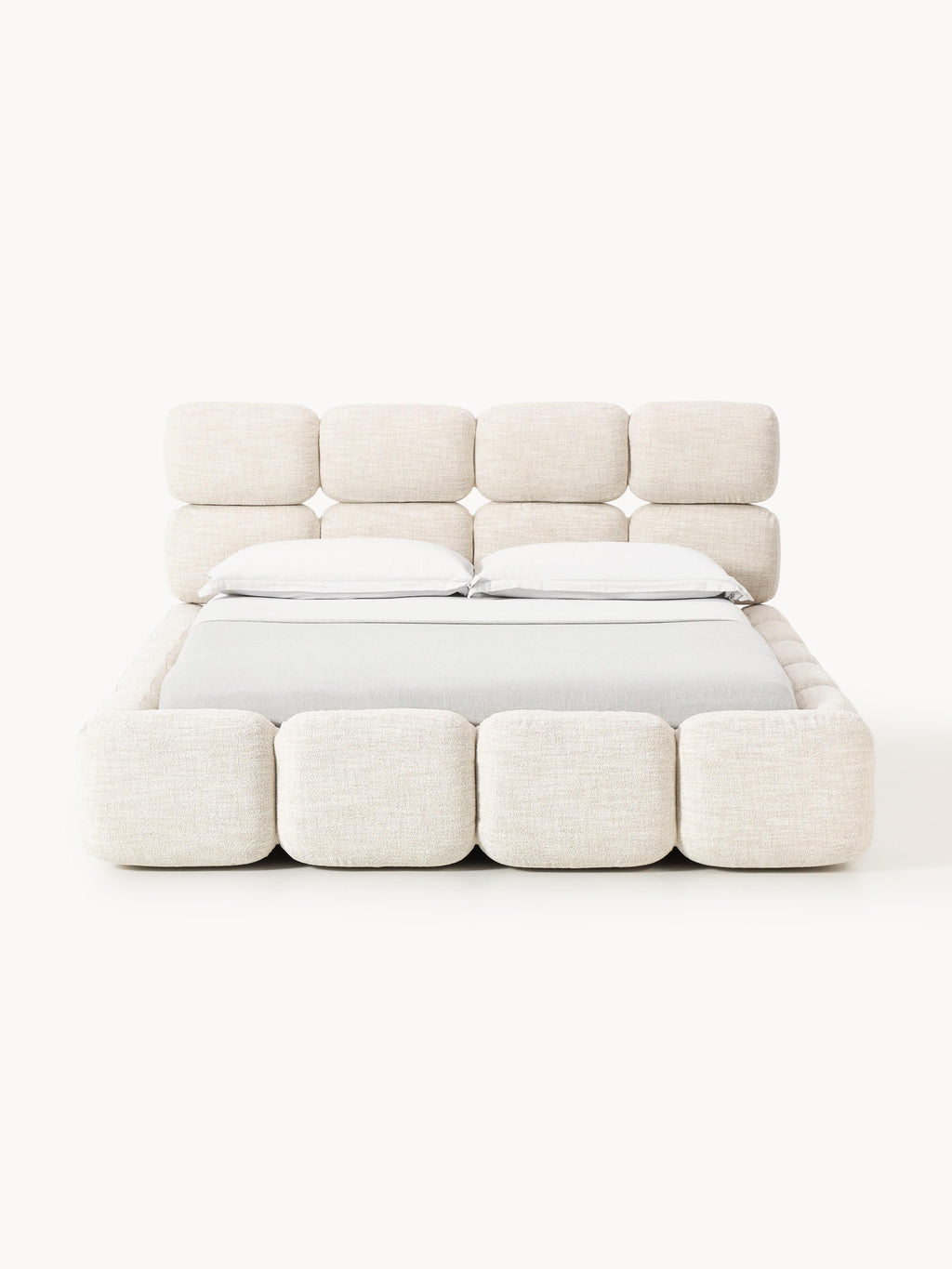Tayla Upholstered Bouclé Bed