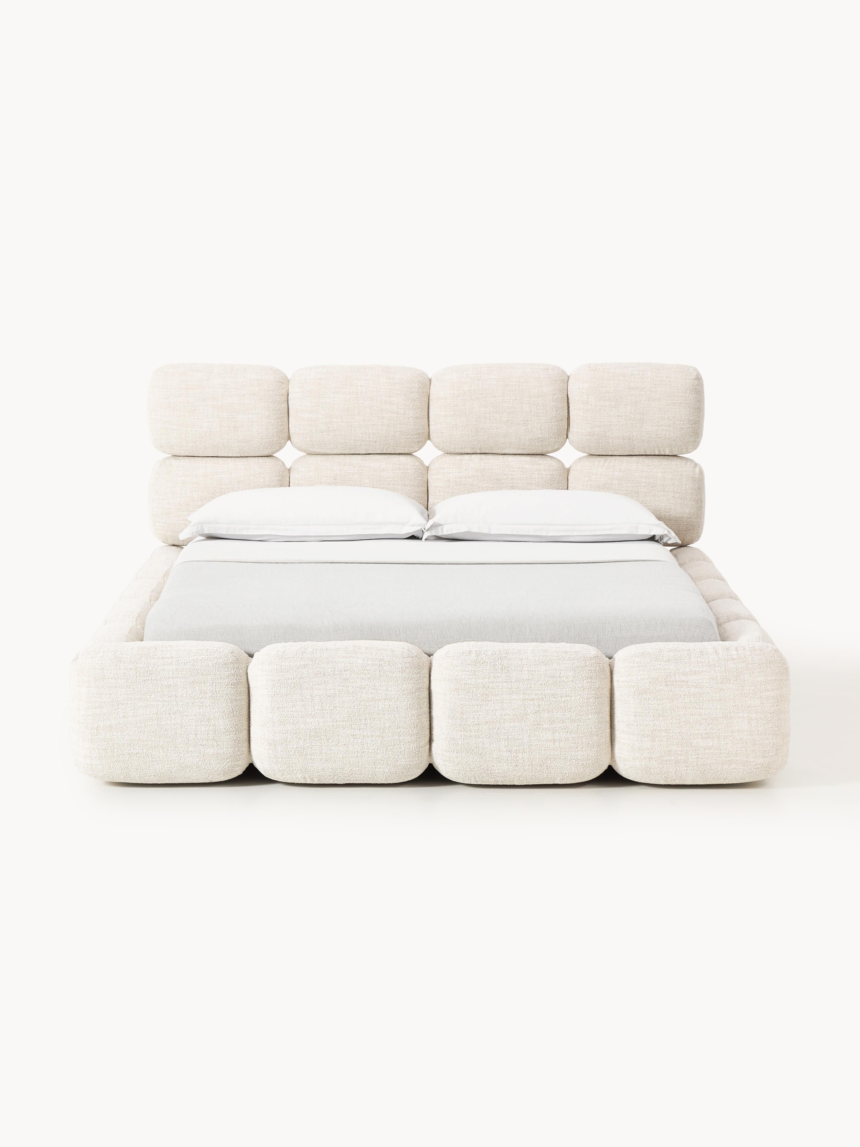 Tayla Upholstered Bouclé Bed