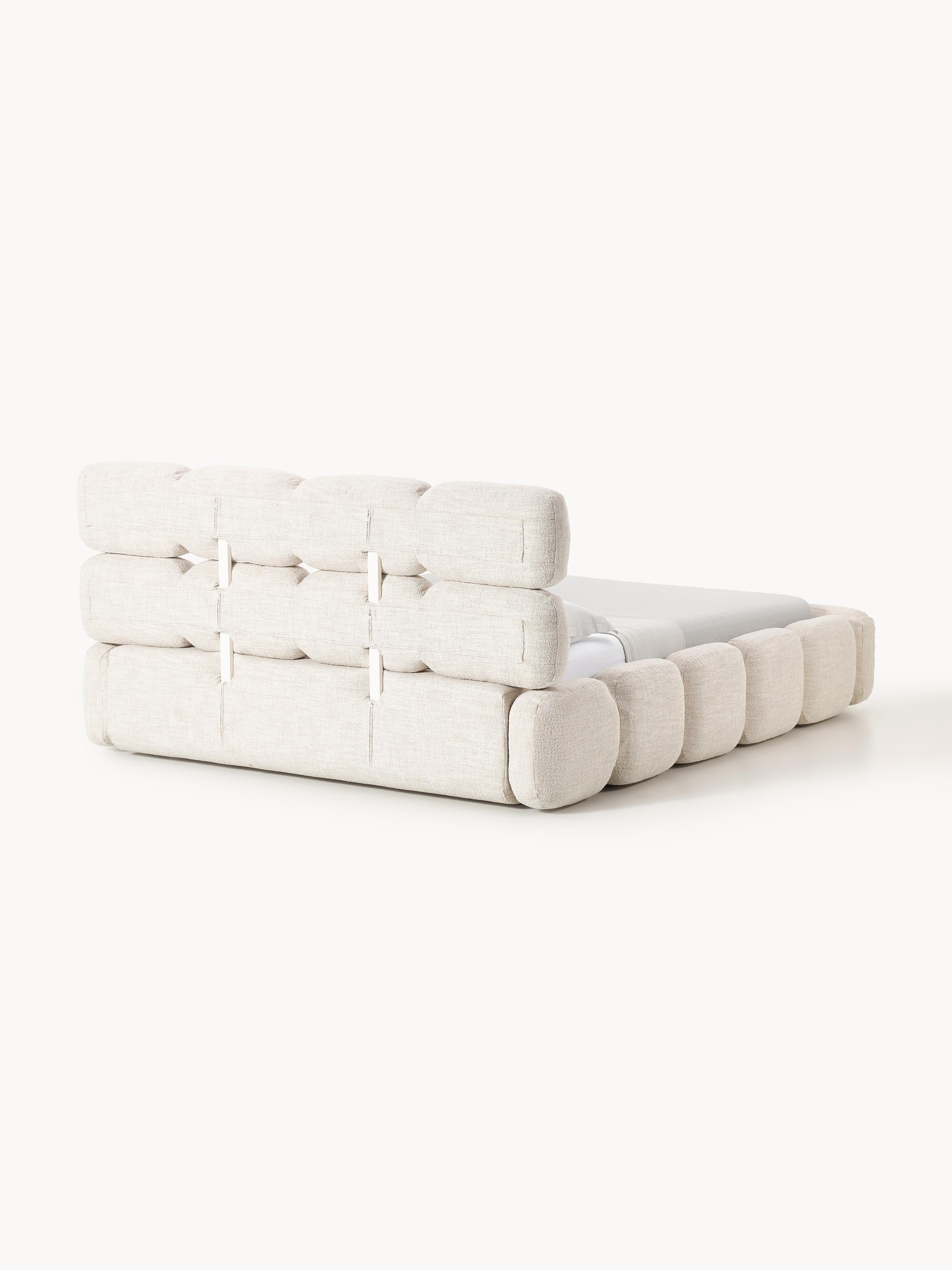 Tayla Upholstered Bouclé Bed