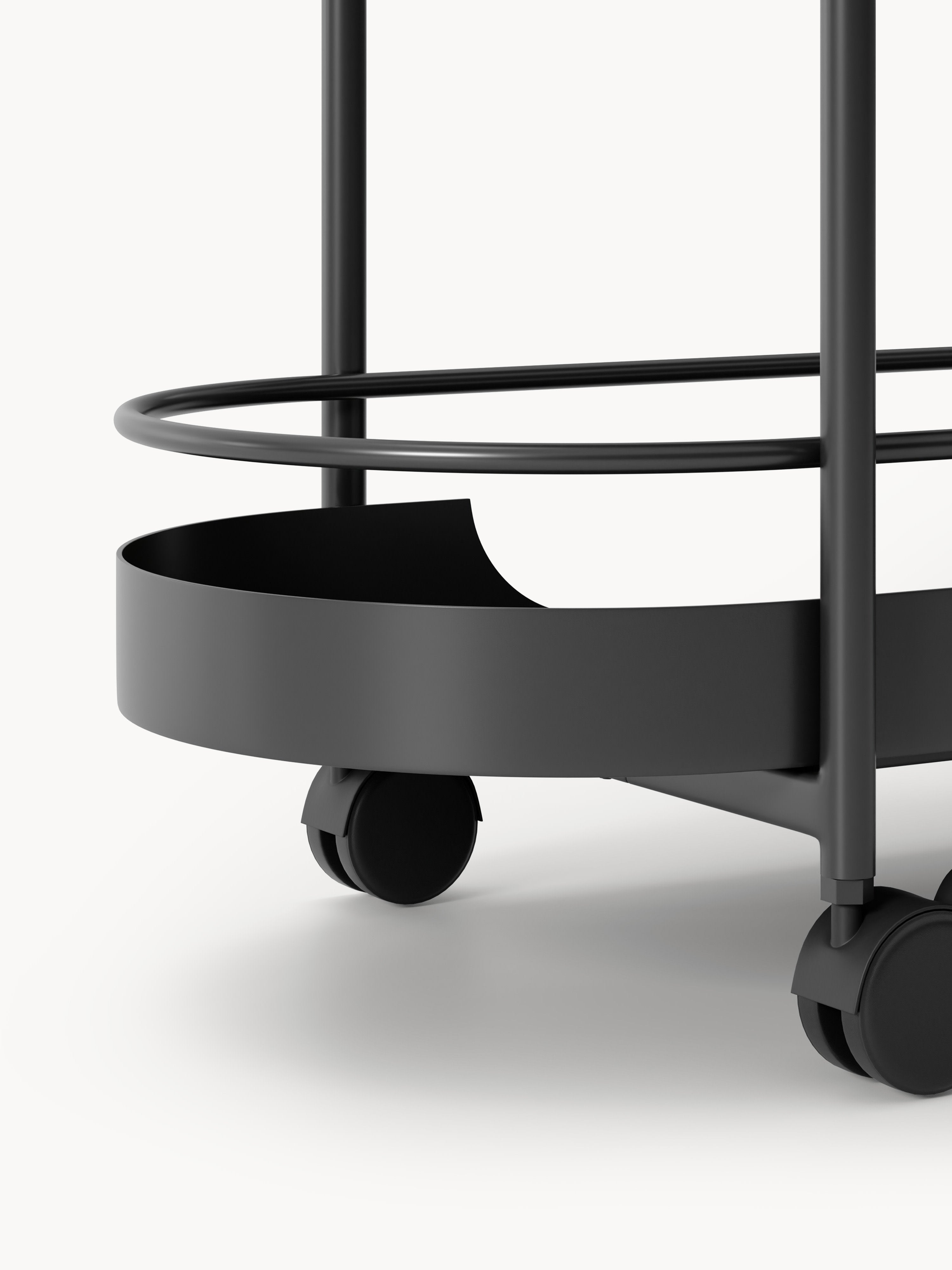 Taru Metal Serving Trolley