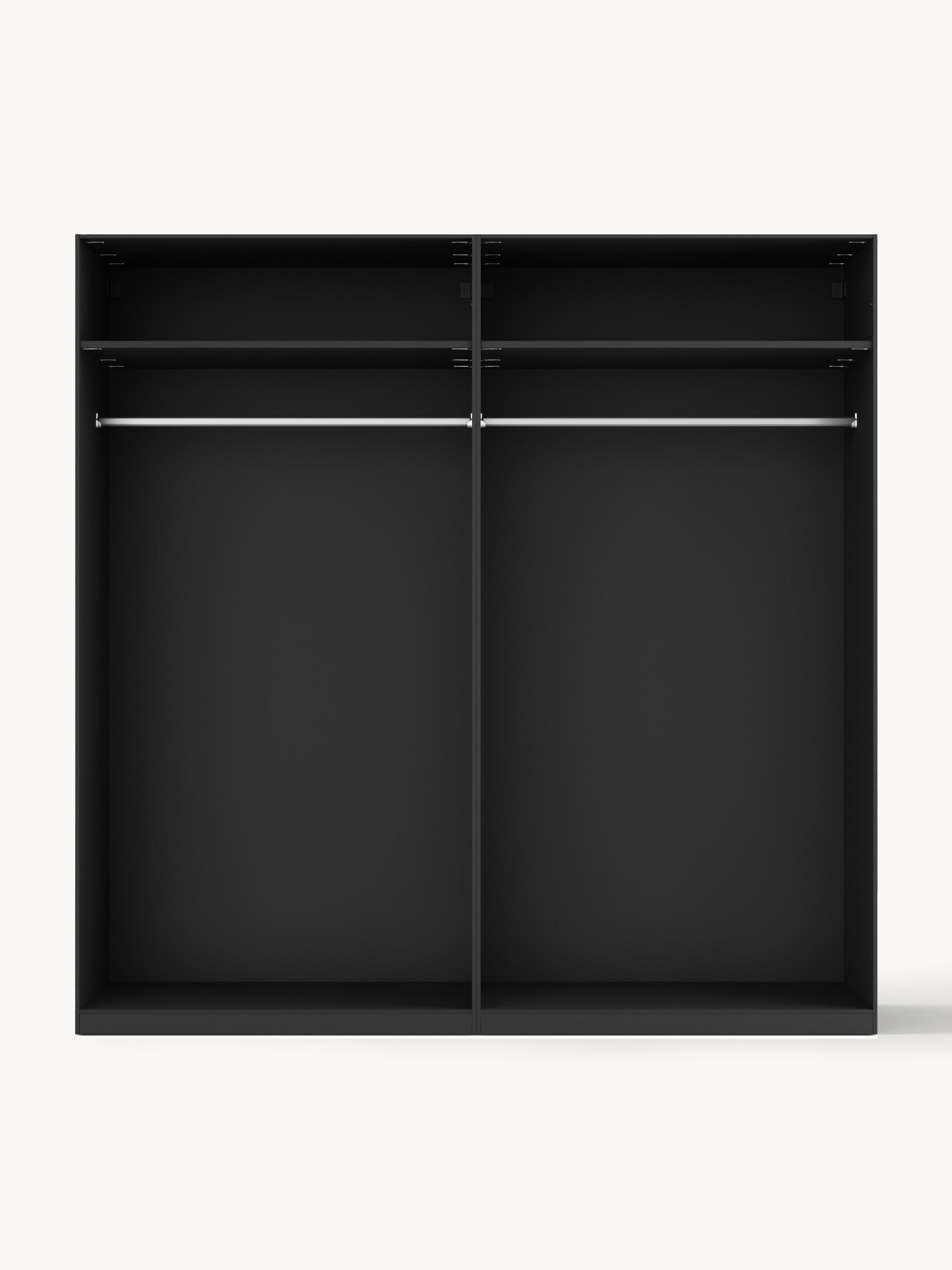Jeanne Modular Hinged Door Wardrobe, 200 cm Wide, in various sizes