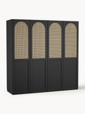 Gallery image 1 - Modular Hinged Door Wardrobe Jeanne, 200 cm Wide, in various sizes