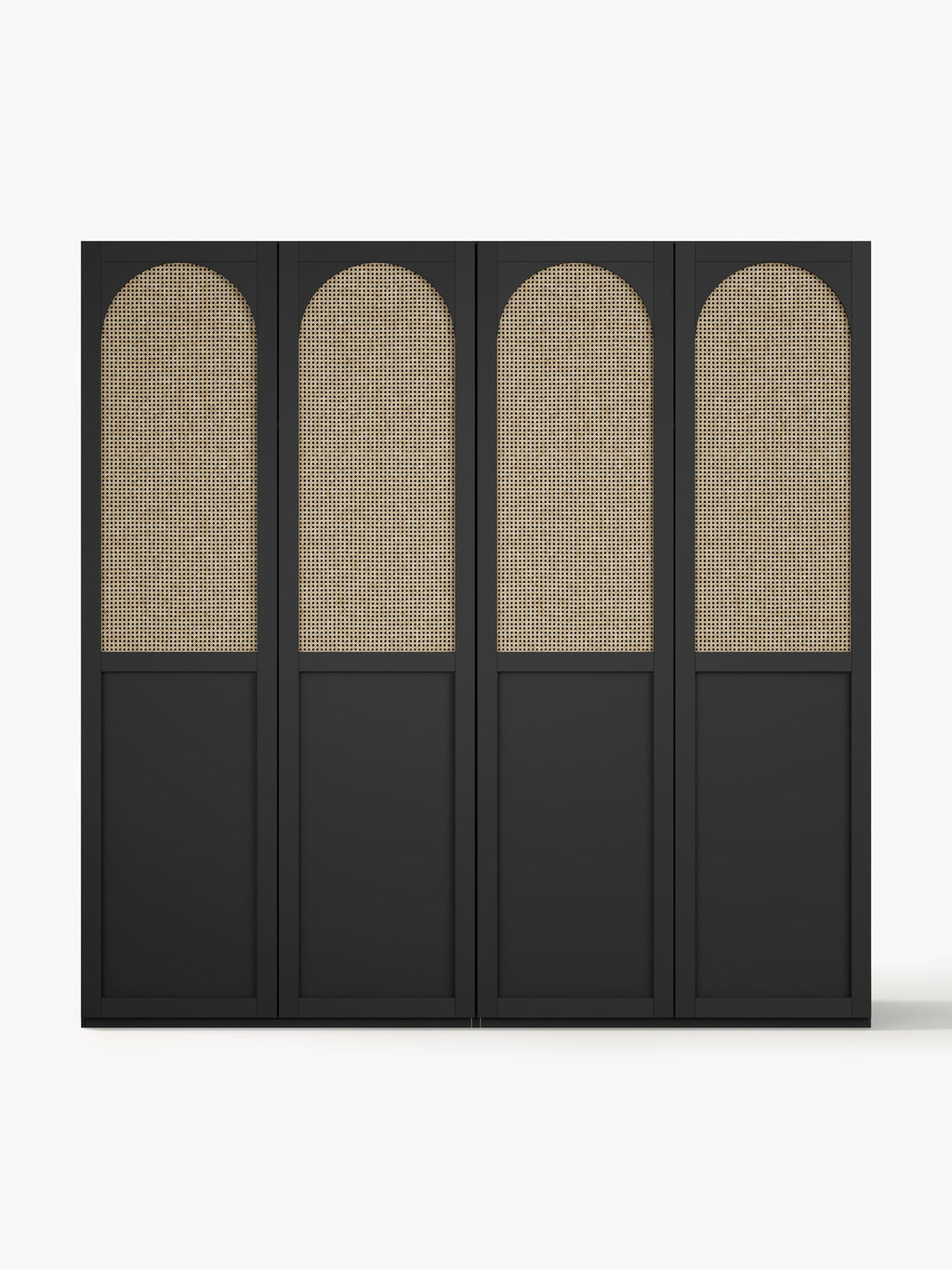 Jeanne Modular Hinged Door Wardrobe, 200 cm Wide, in various sizes
