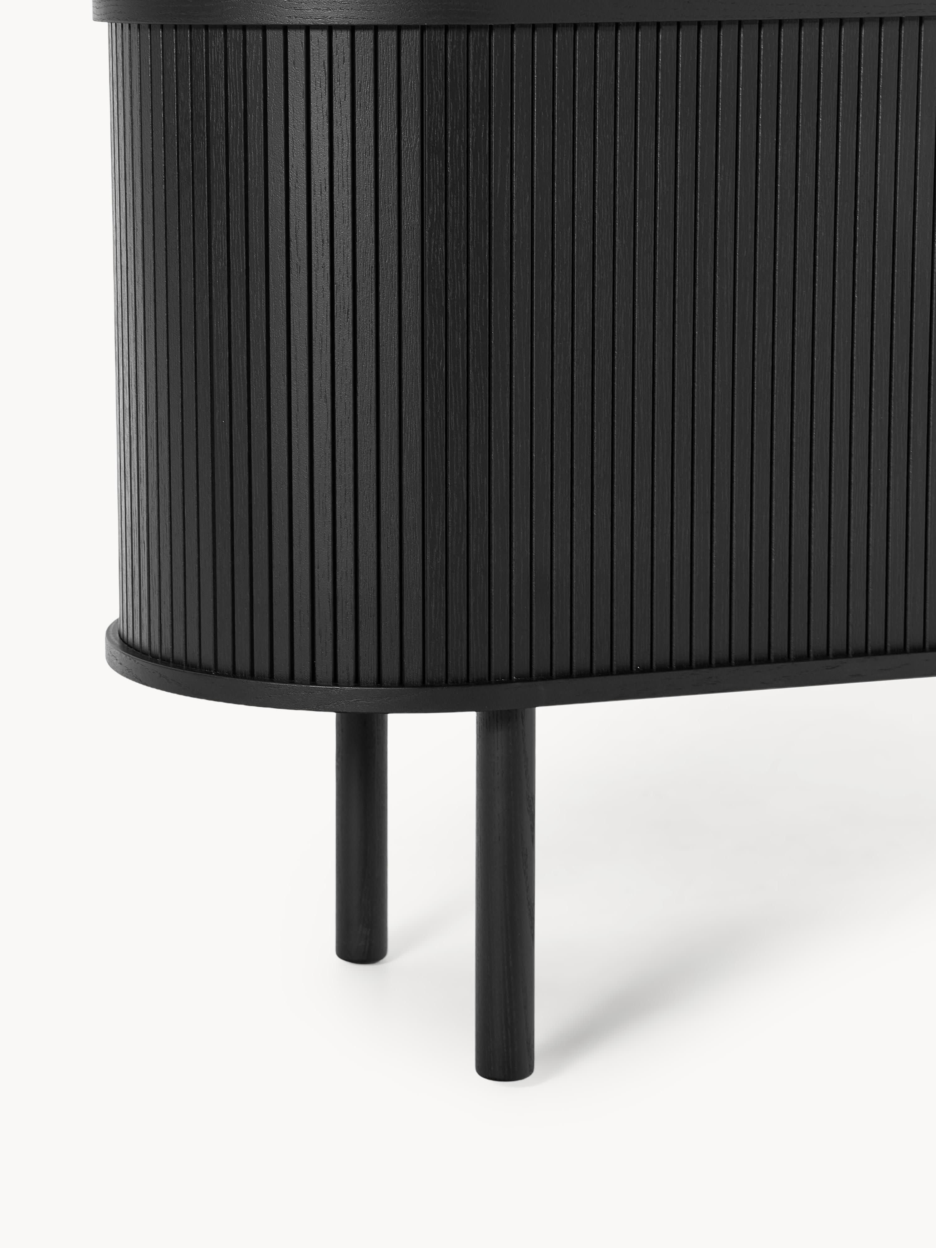 Calary Shelving Unit with Fluted Front