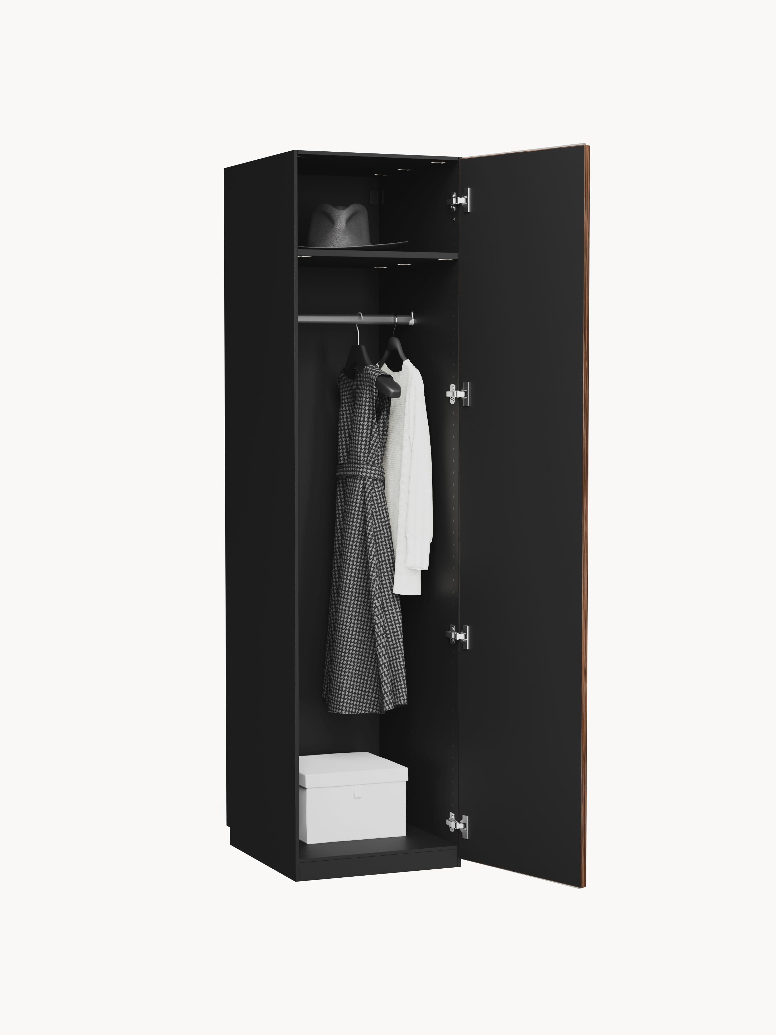 Simone Modular Revolving Door Wardrobe, 50 cm Wide, in various sizes