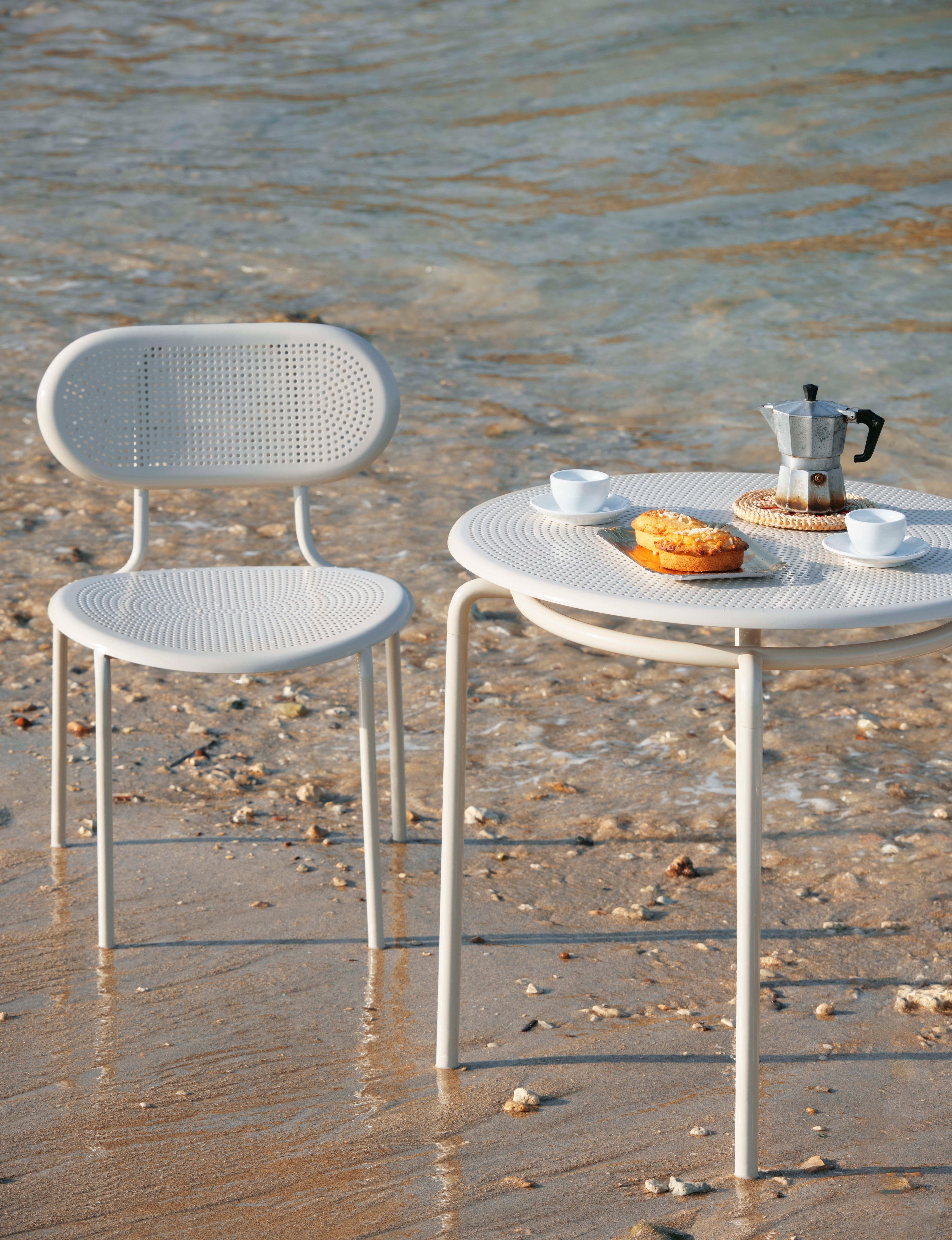 Kumi Round Garden Table, Ø 70 cm