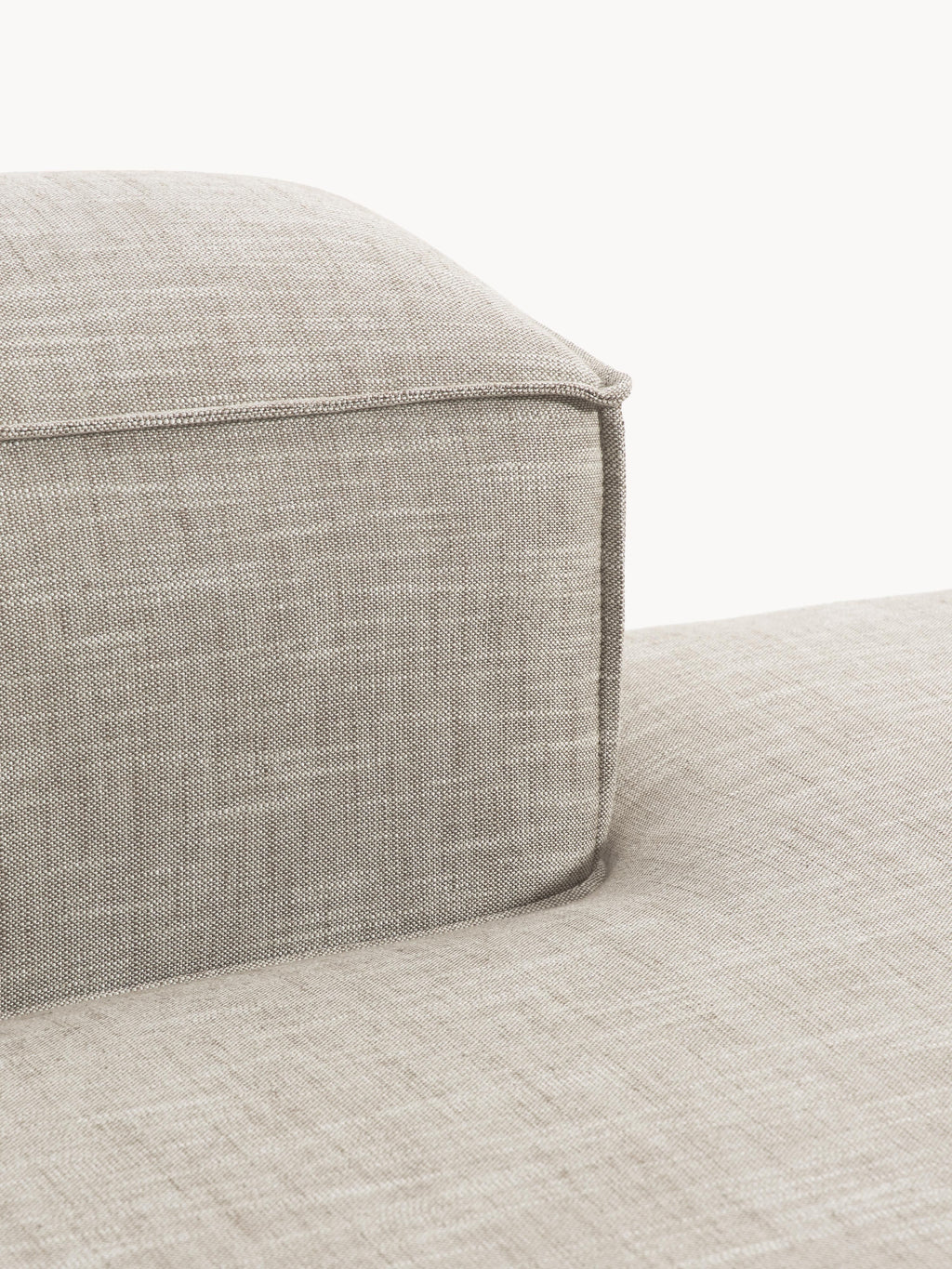 Lennon Linen Blend Chaise Module