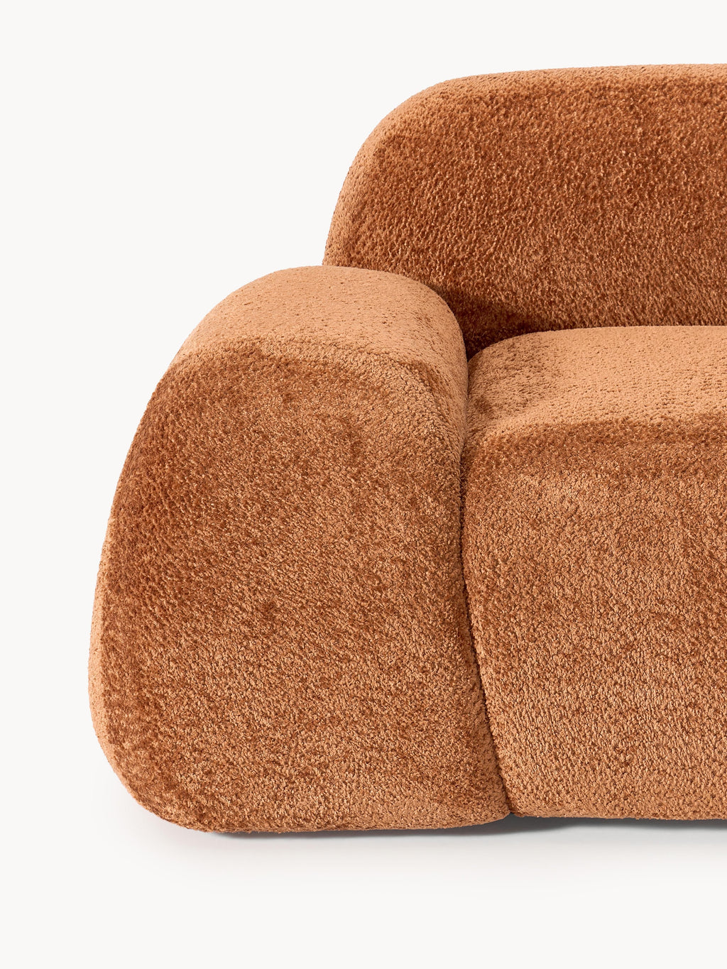 Wolke Teddy-Bouclé Lounge Chair