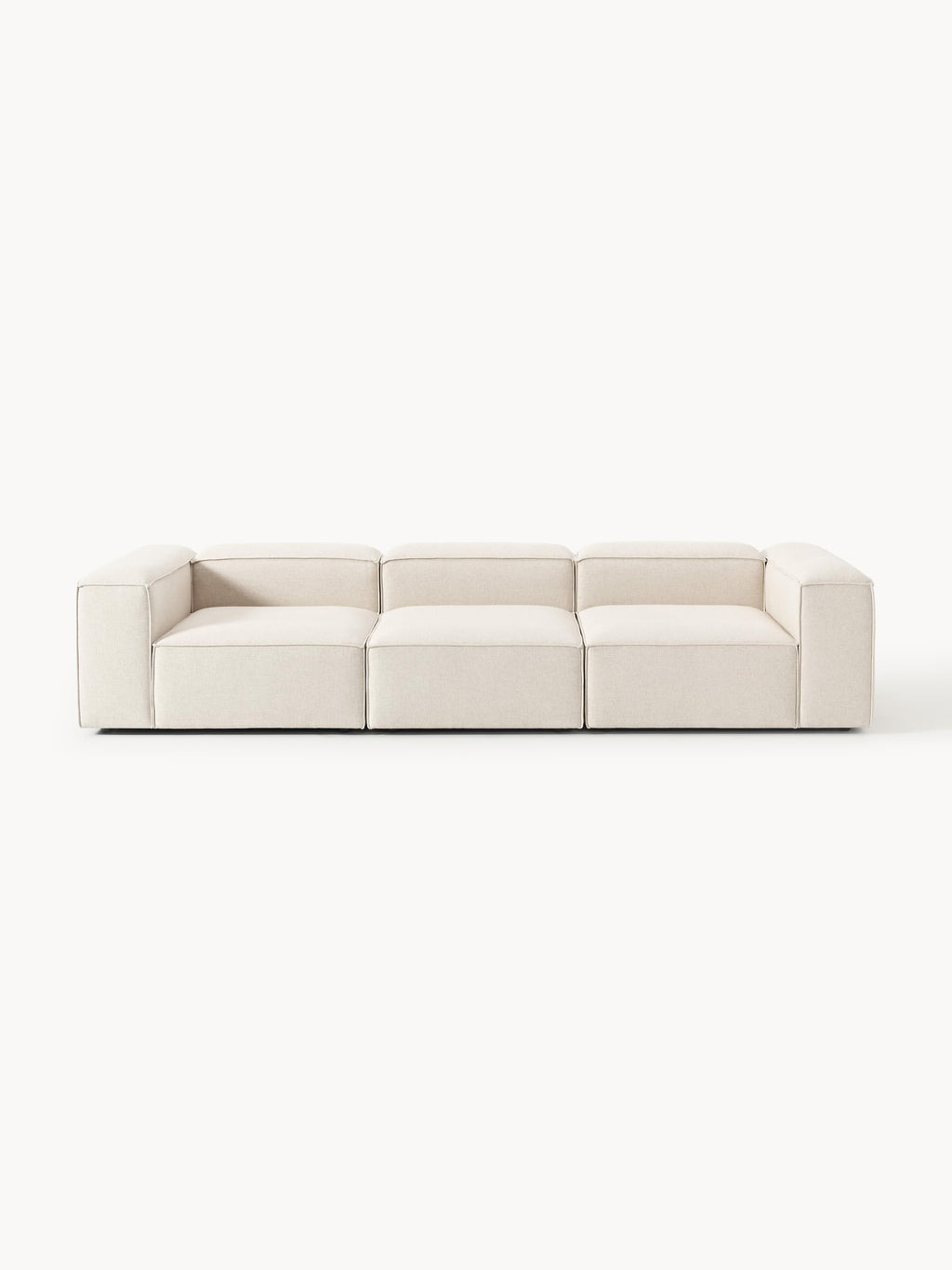 Gallery image 1 - Linen Blend Modular Sofa Lennon (4-seater)