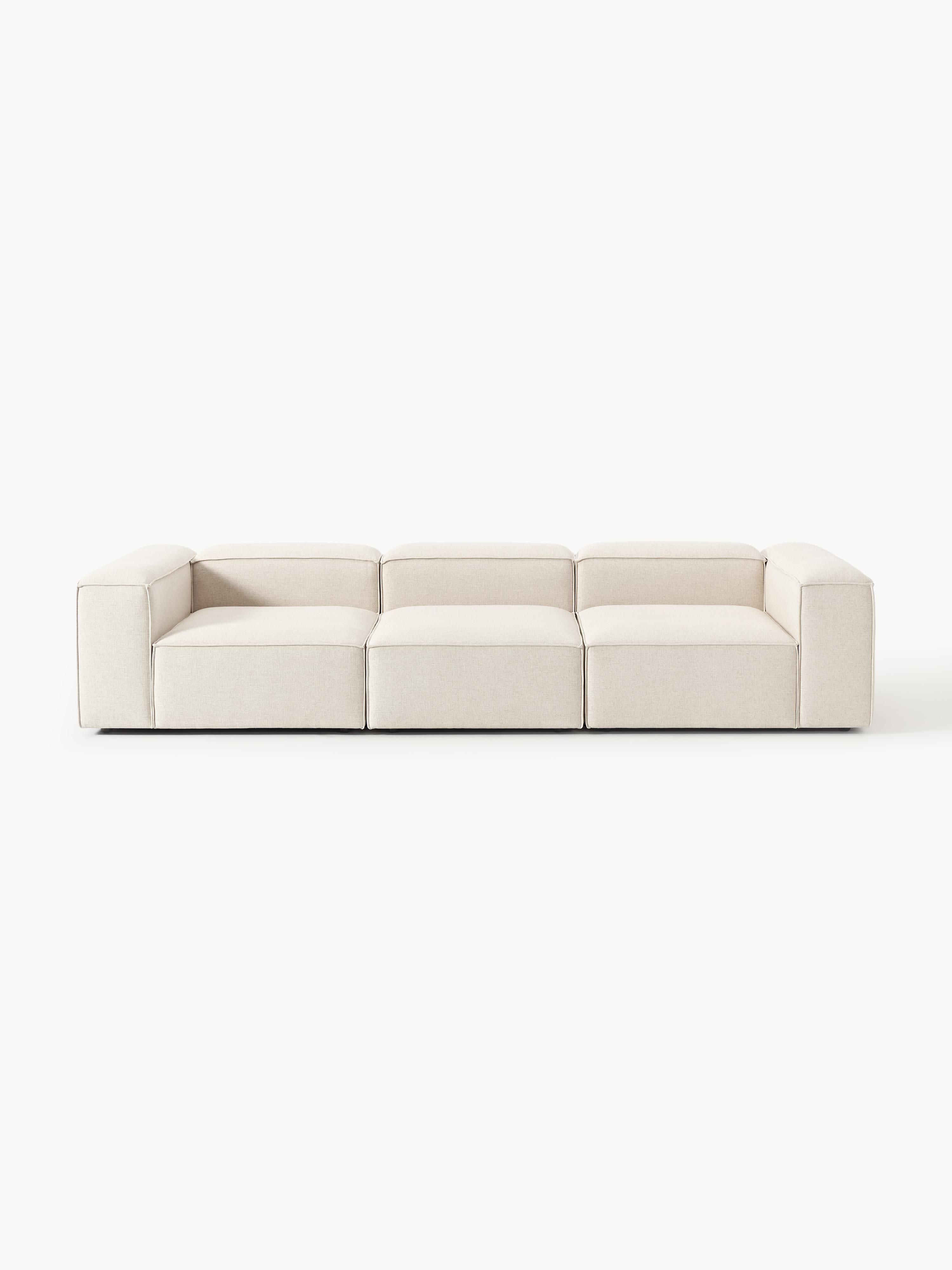 Gallery image 1 - Linen Blend Modular Sofa Lennon (4-seater)