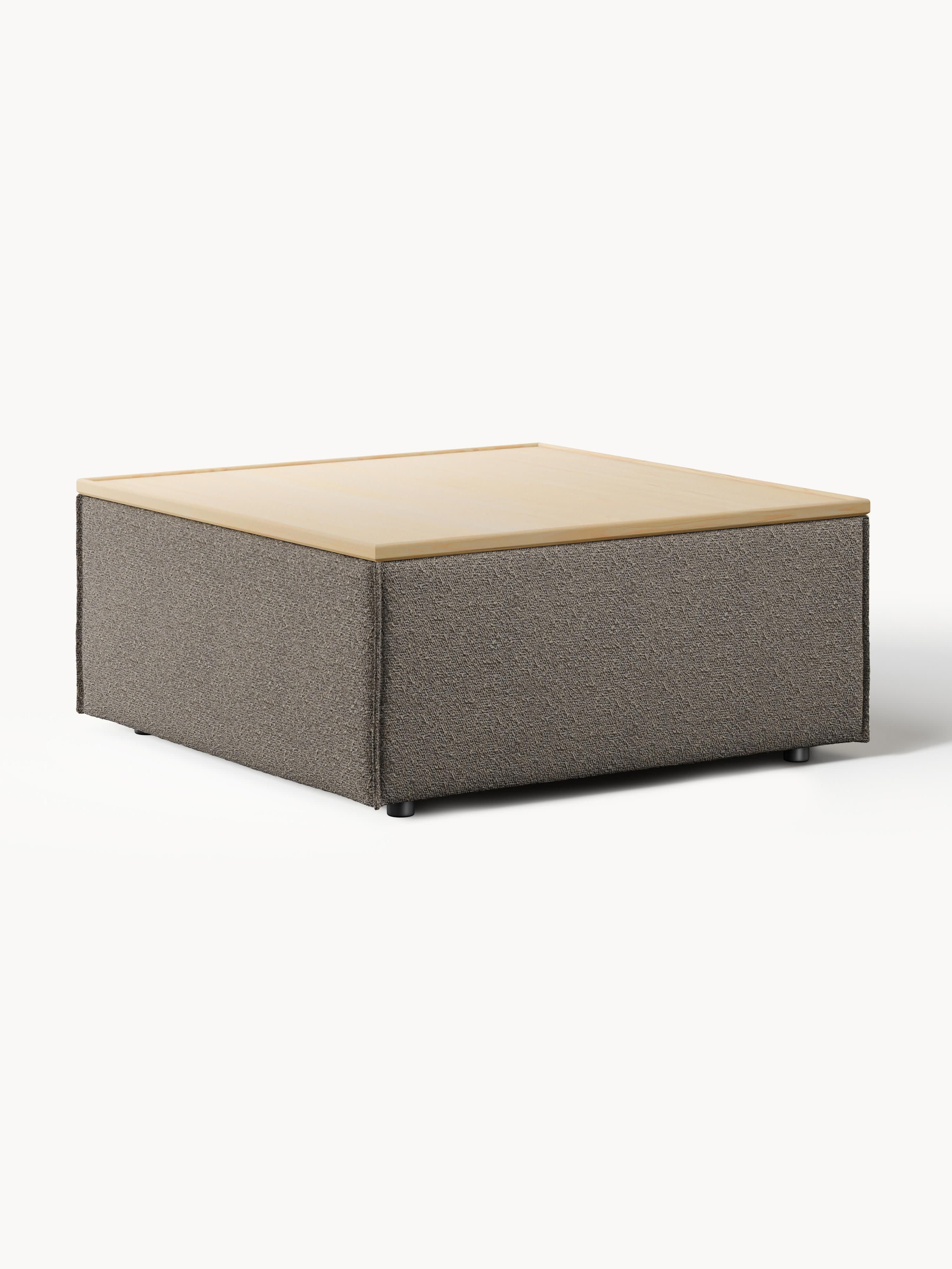 Gallery image 1 - Bouclé Ottoman Lennon with Storage