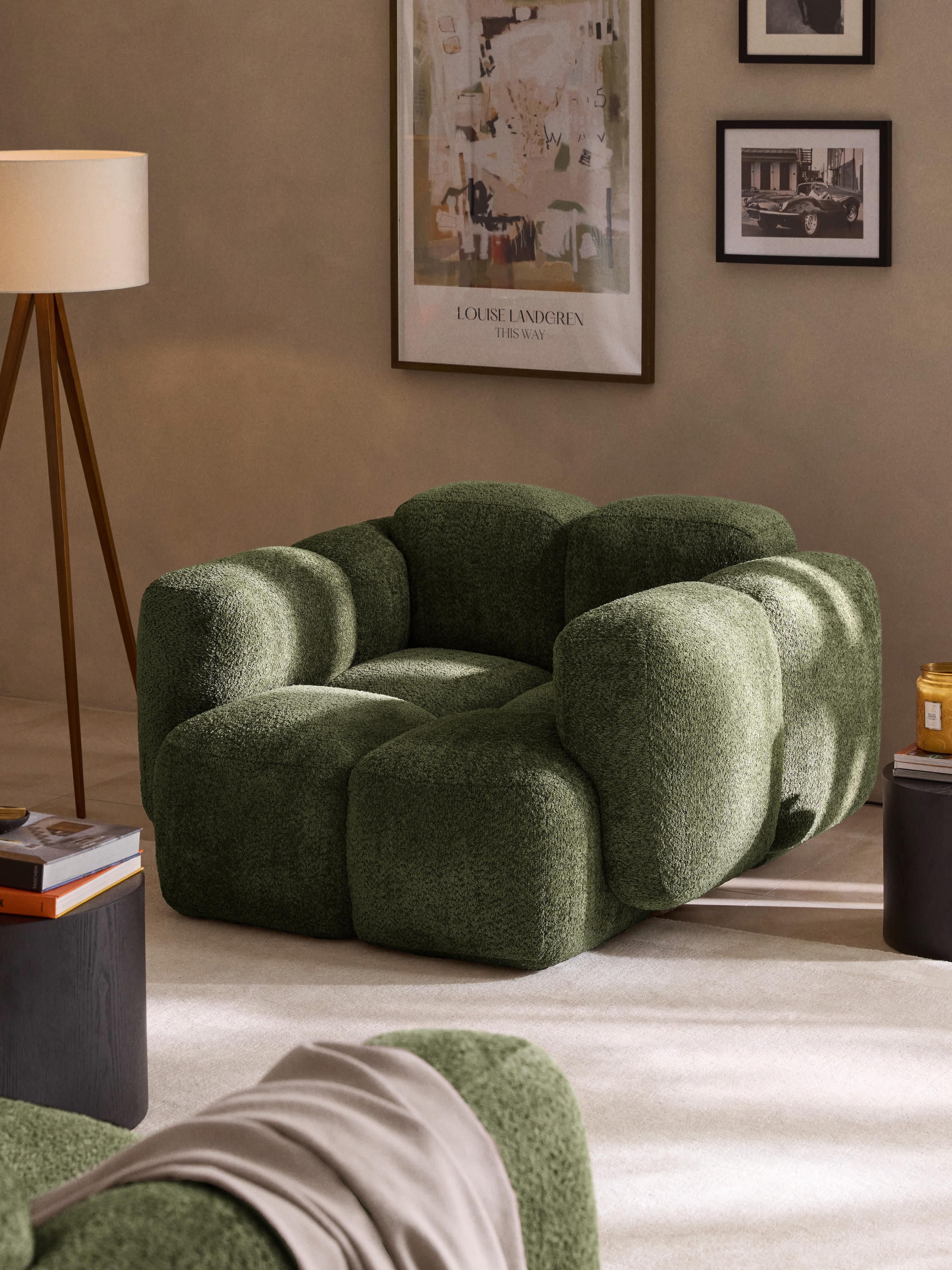 Tayla Teddy Bouclé Lounge Chair