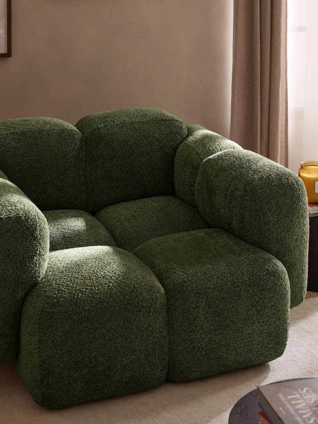 Tayla Teddy Bouclé Lounge Chair