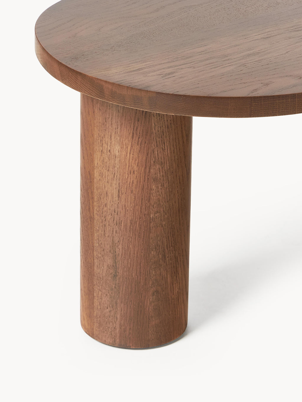 Didi Oak Wood Coffee Table in Organic Shape