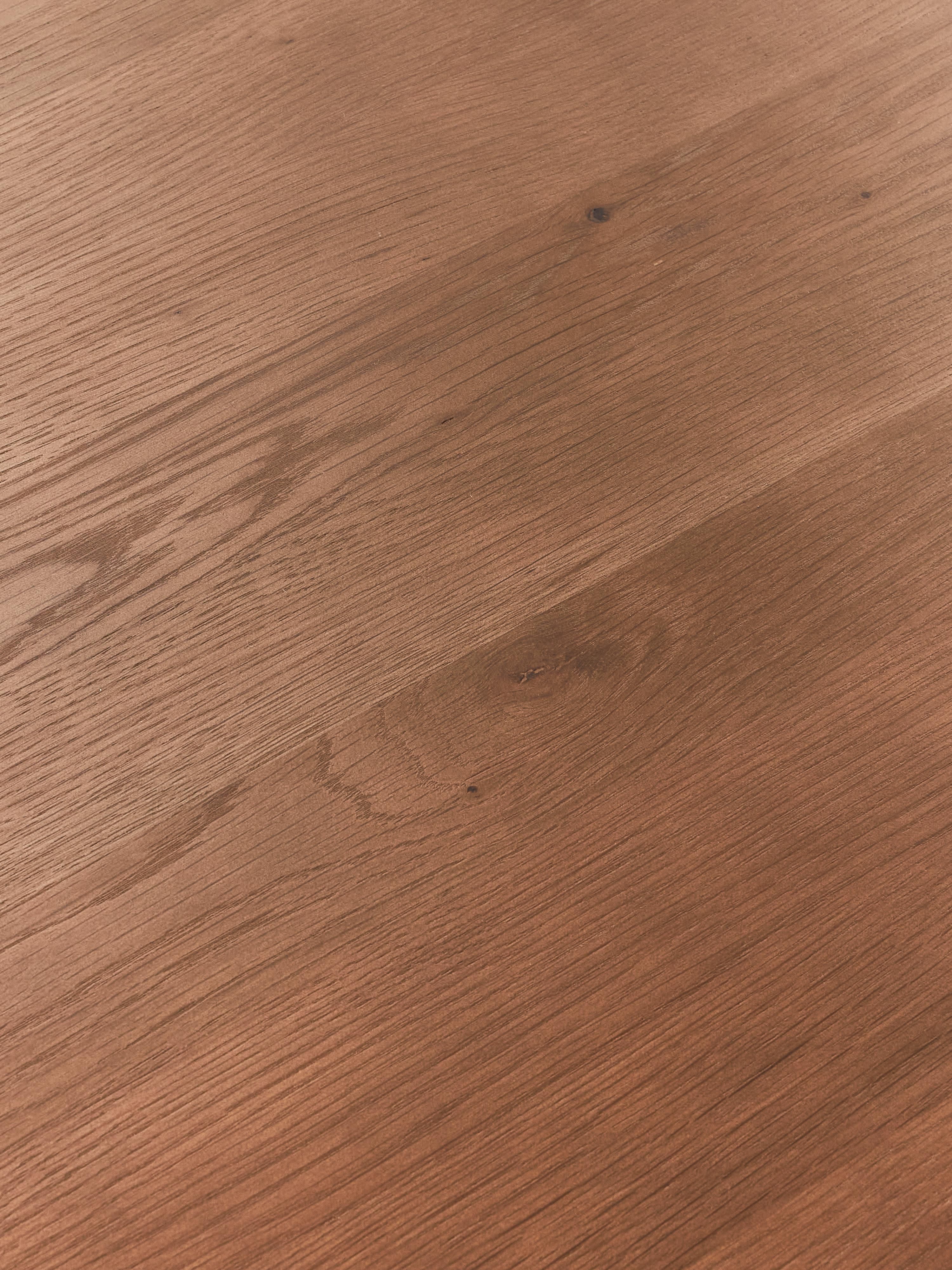 Didi Oak Wood Coffee Table in Organic Shape