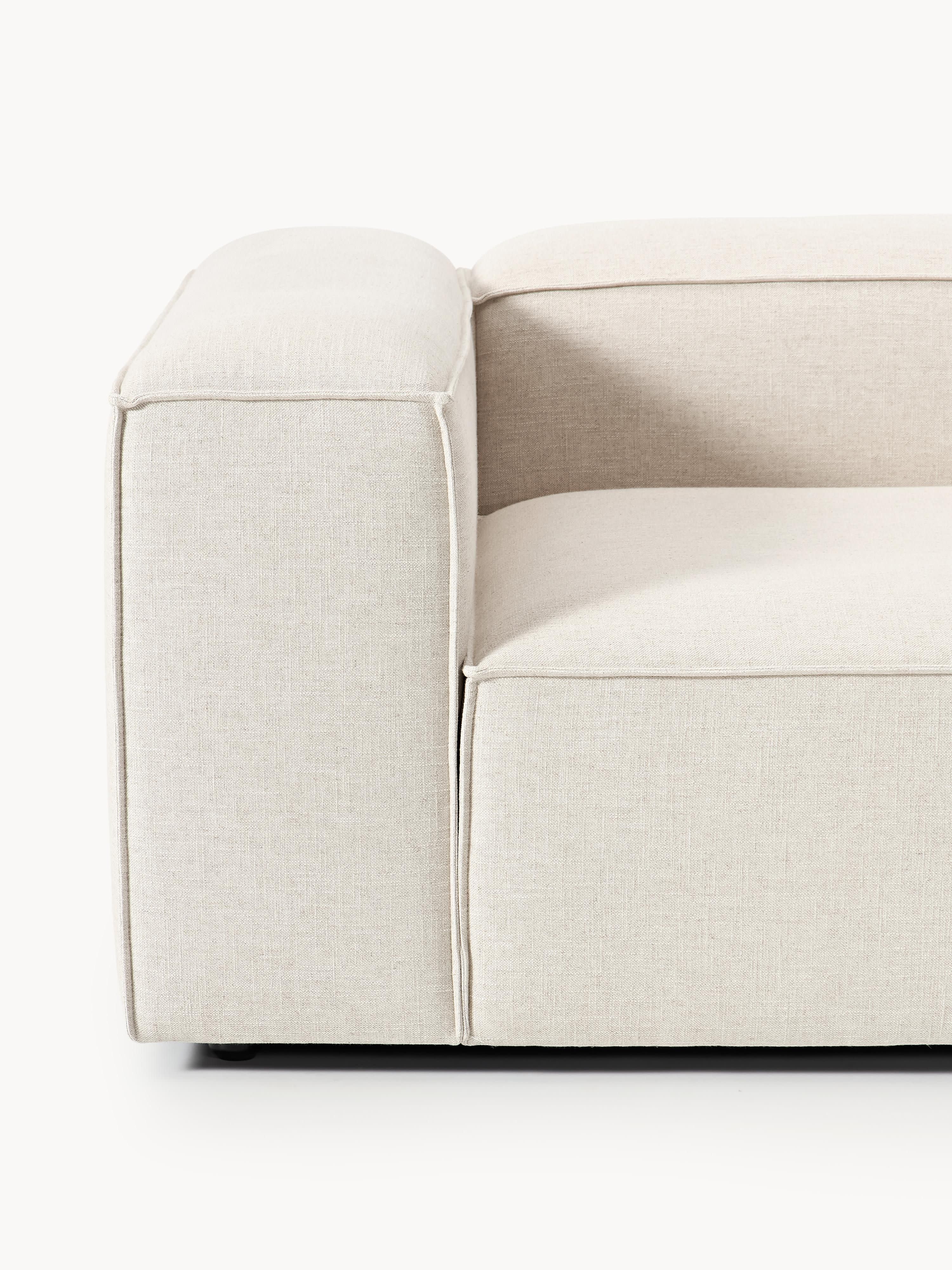 Lennon Linen Blend Modular Sofa (3-seater)