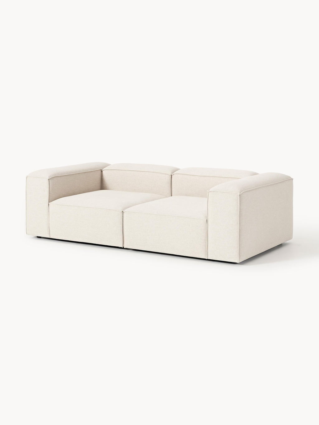 Lennon Linen Blend Modular Sofa (3-seater)