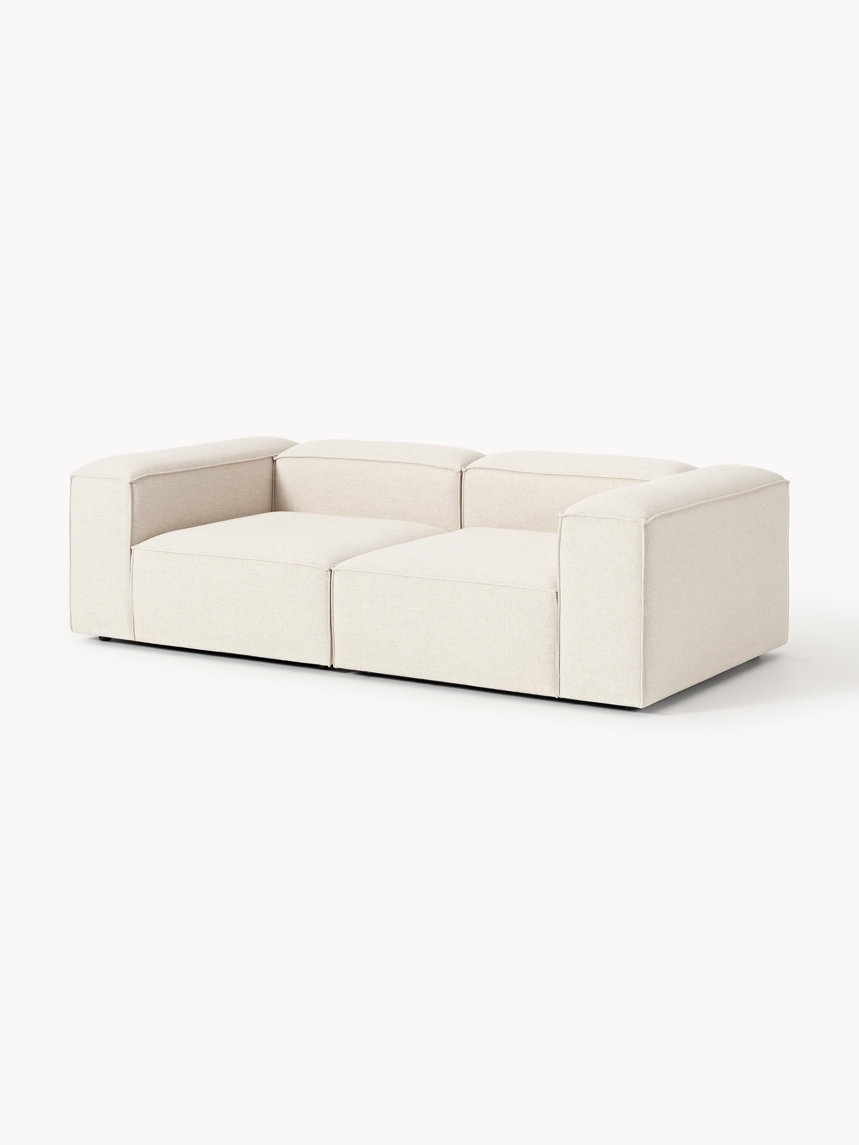 Lennon Linen Blend Modular Sofa (3-seater)