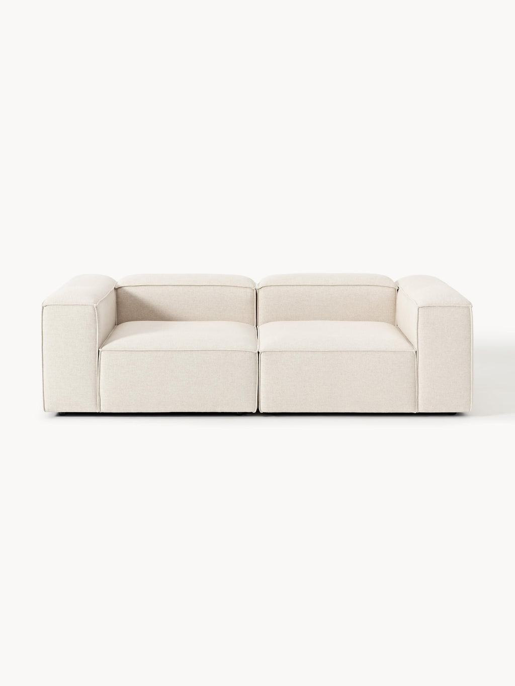 Lennon Linen Blend Modular Sofa (3-seater)