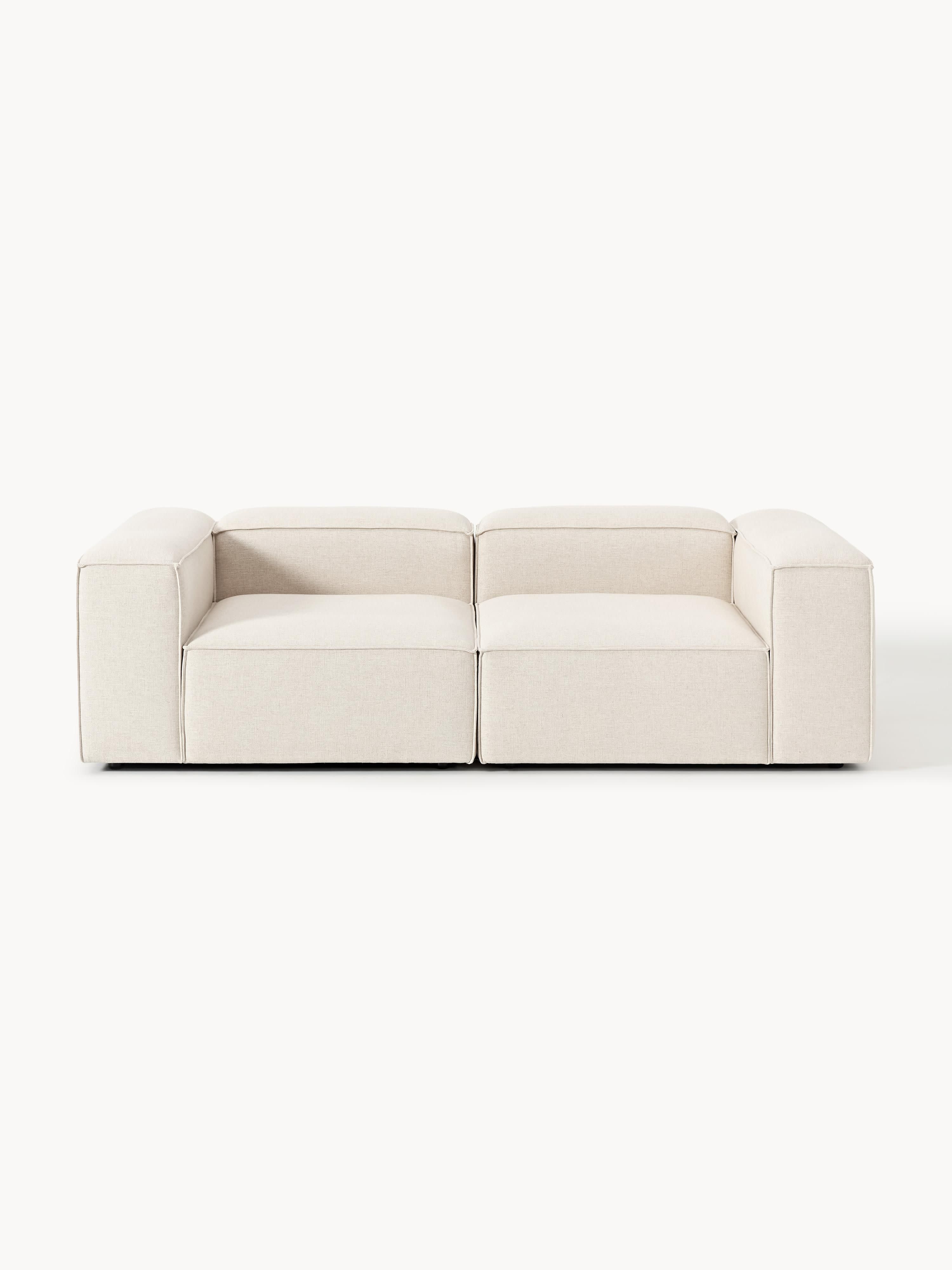 Lennon Linen Blend Modular Sofa (3-seater)