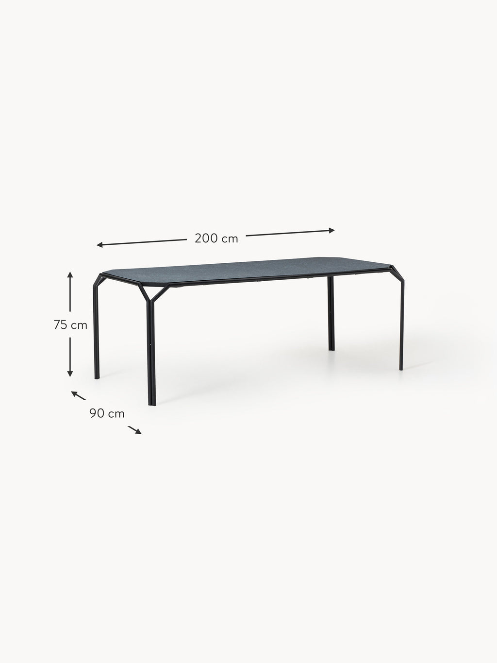 Westwing x Rezign®, Dining Table Danilo, in various sizes