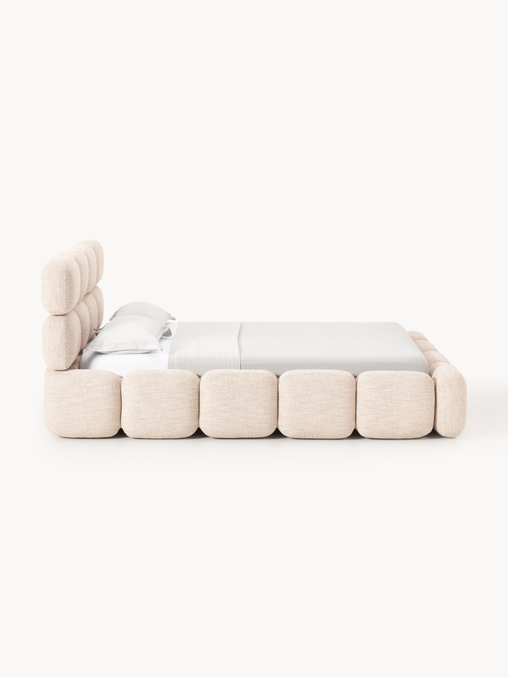 Tayla Upholstered Bouclé Bed