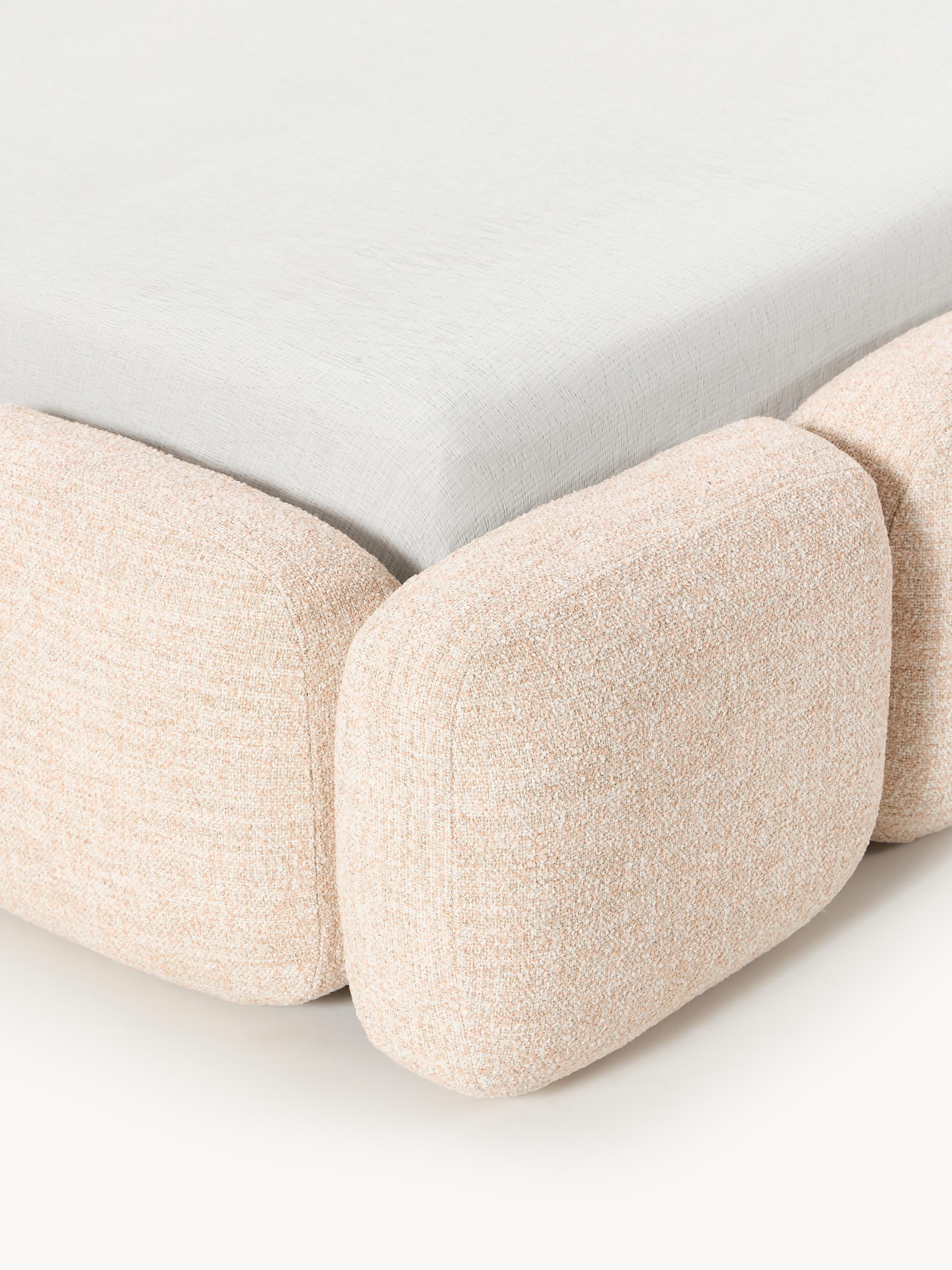 Tayla Upholstered Bouclé Bed