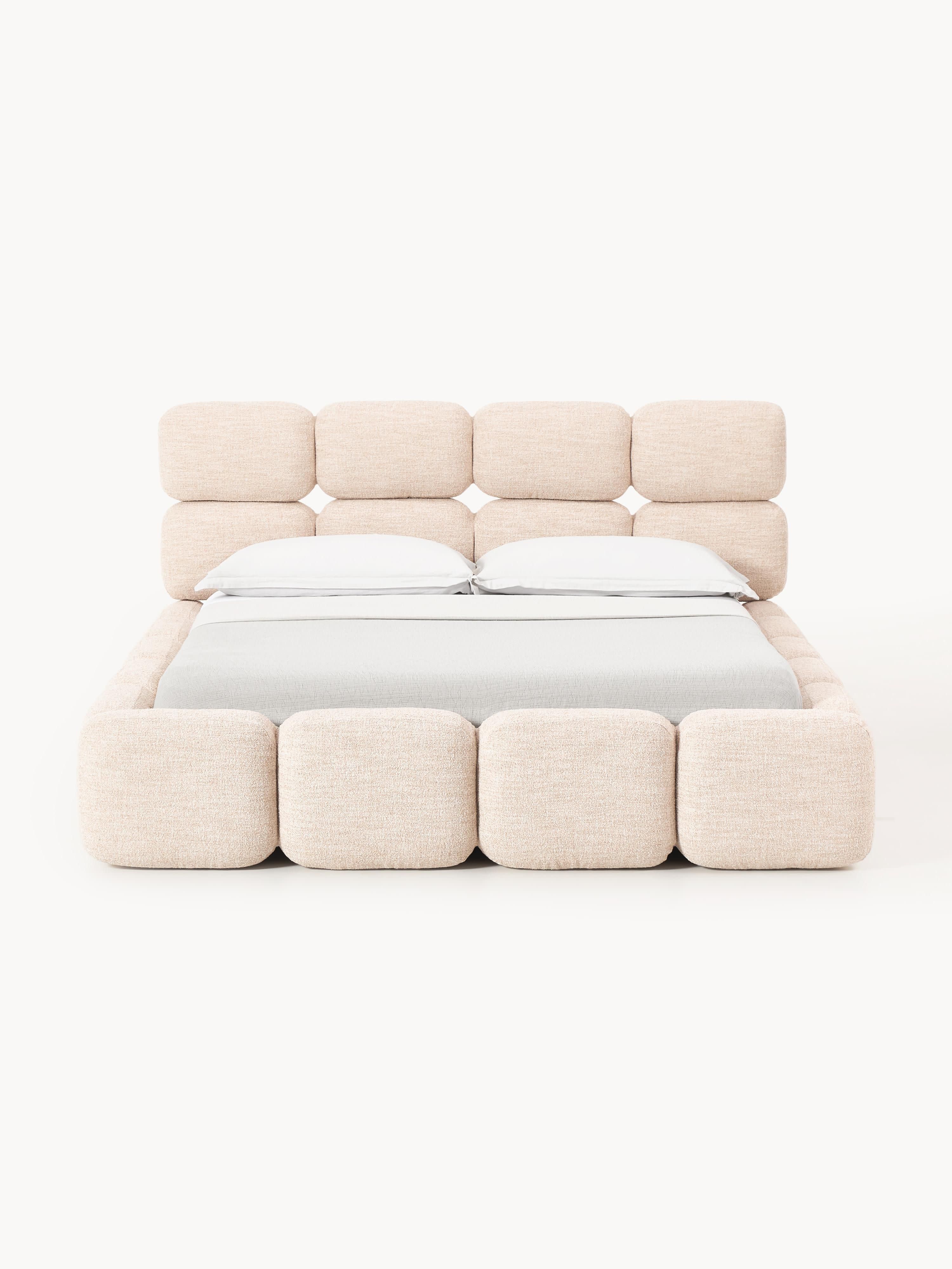 Tayla Upholstered Bouclé Bed