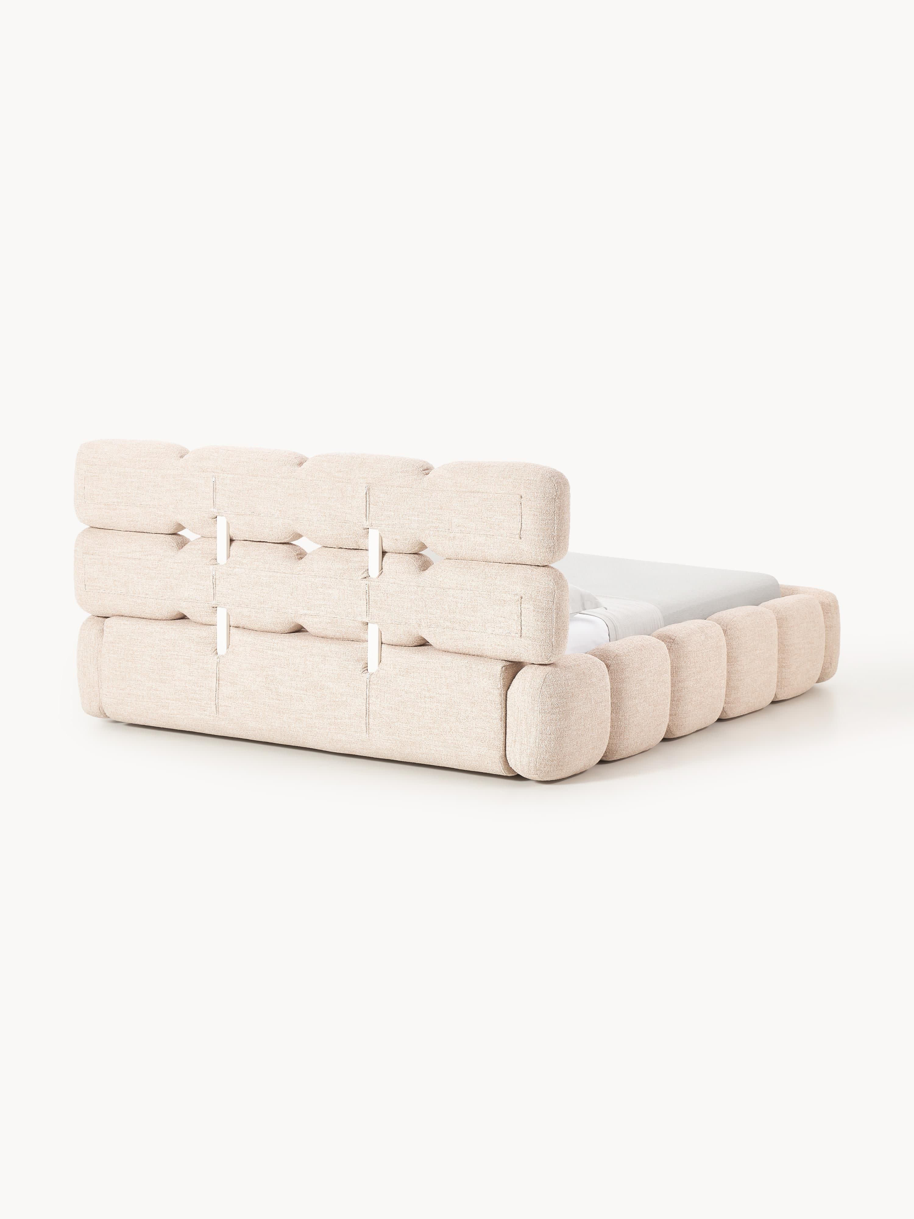Tayla Upholstered Bouclé Bed