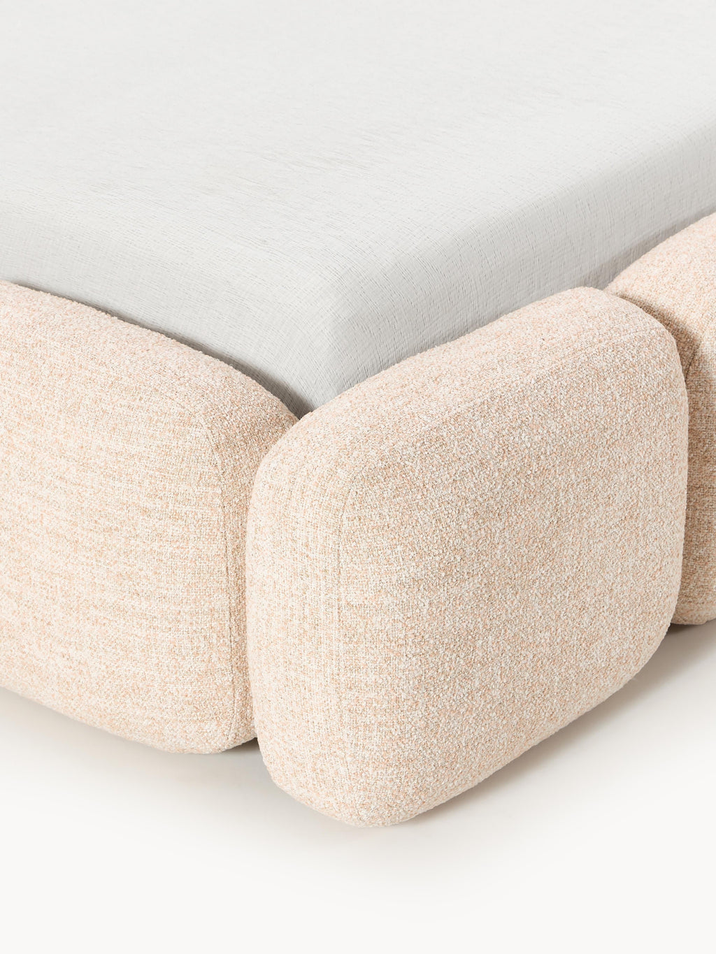 Tayla Upholstered Bouclé Bed