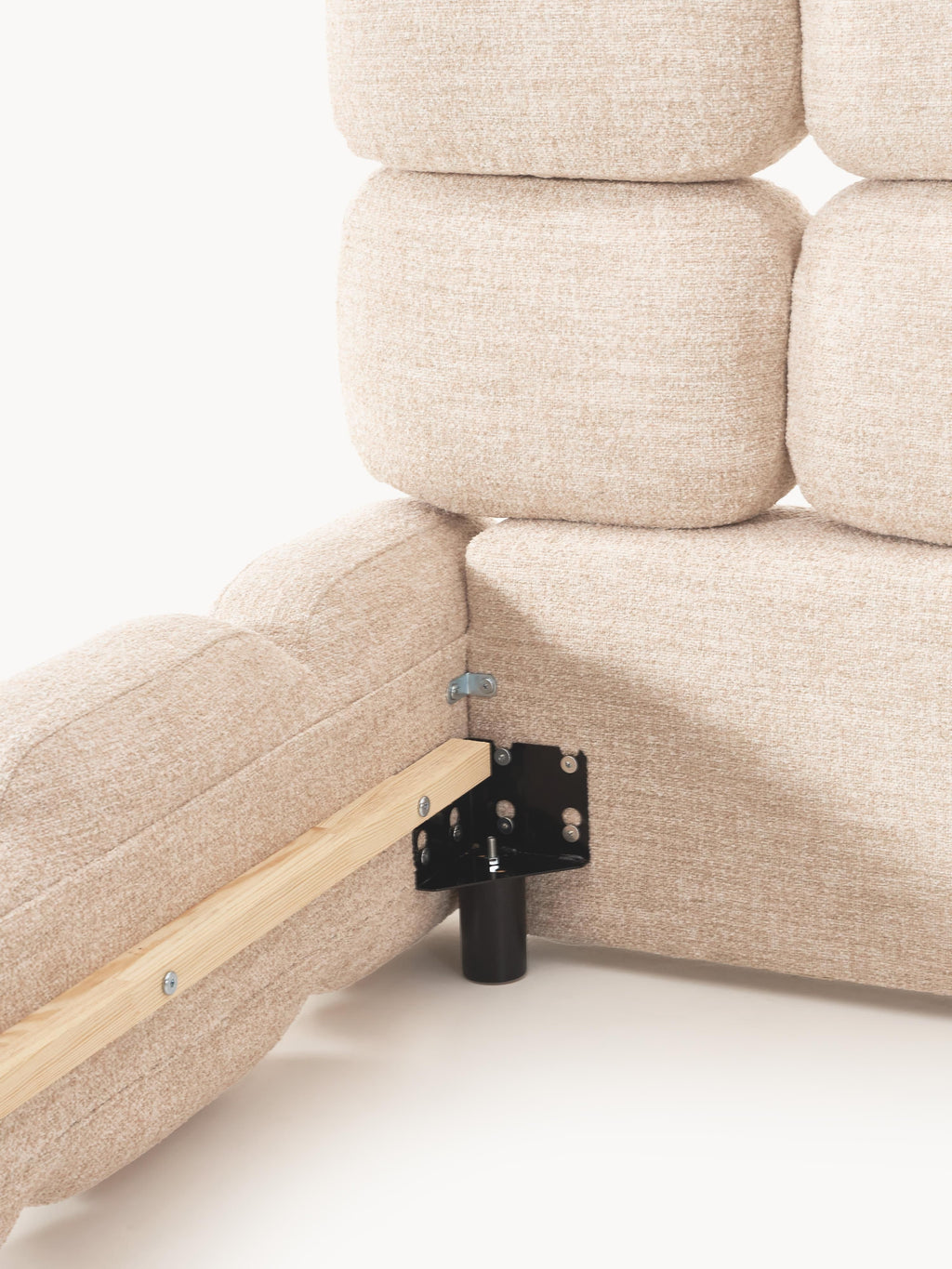 Tayla Upholstered Bouclé Bed