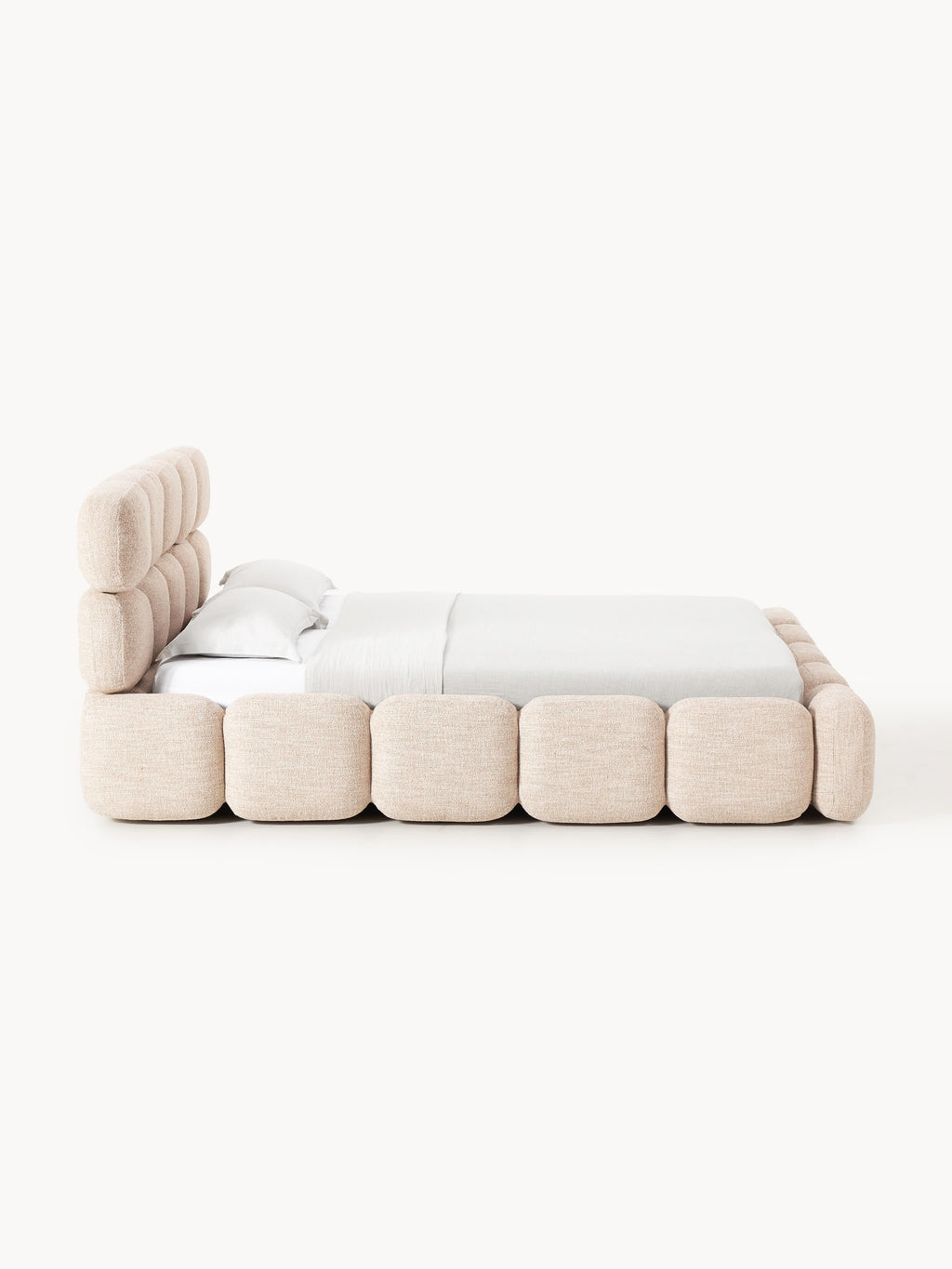 Tayla Upholstered Bouclé Bed