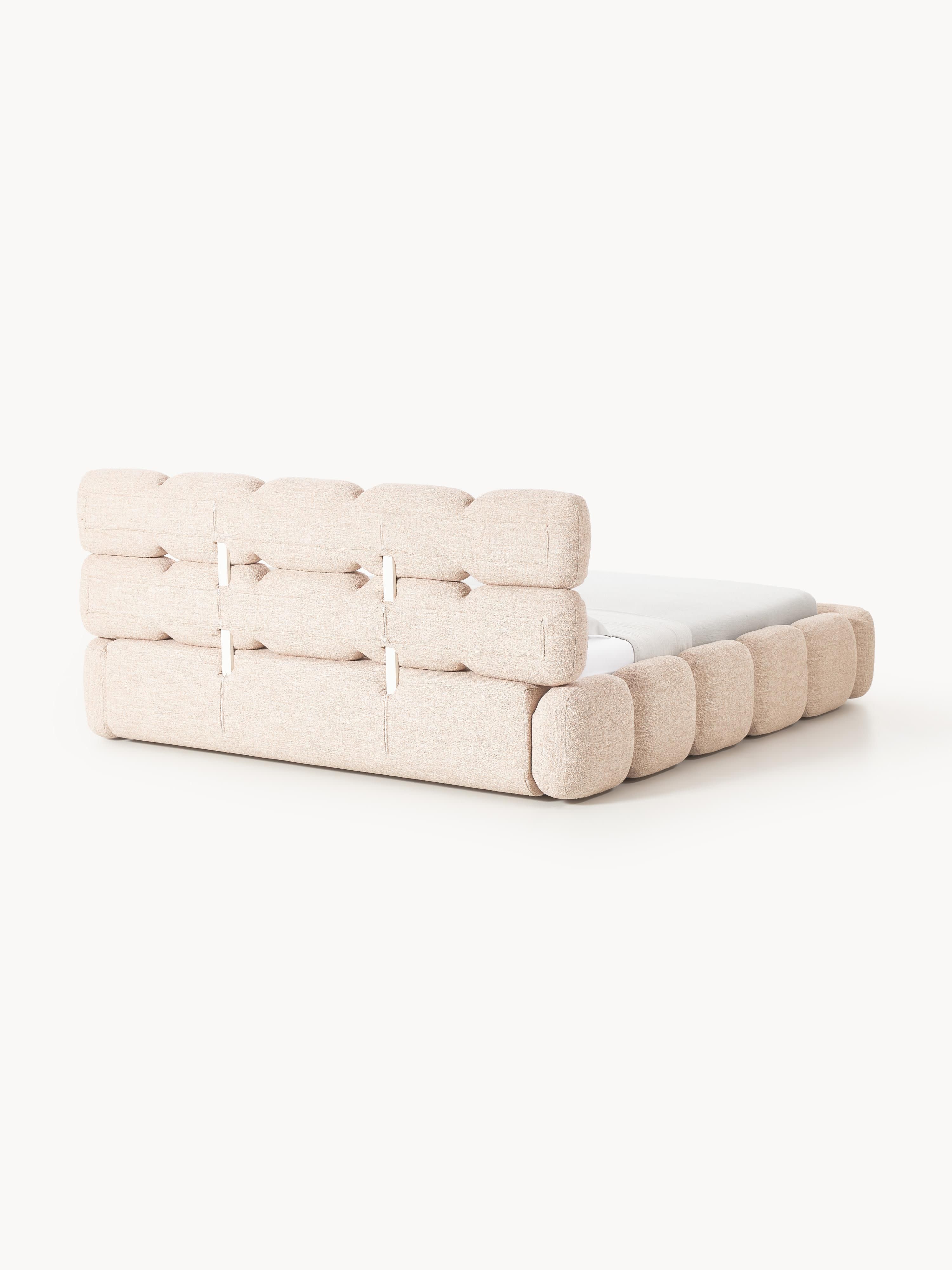 Tayla Upholstered Bouclé Bed