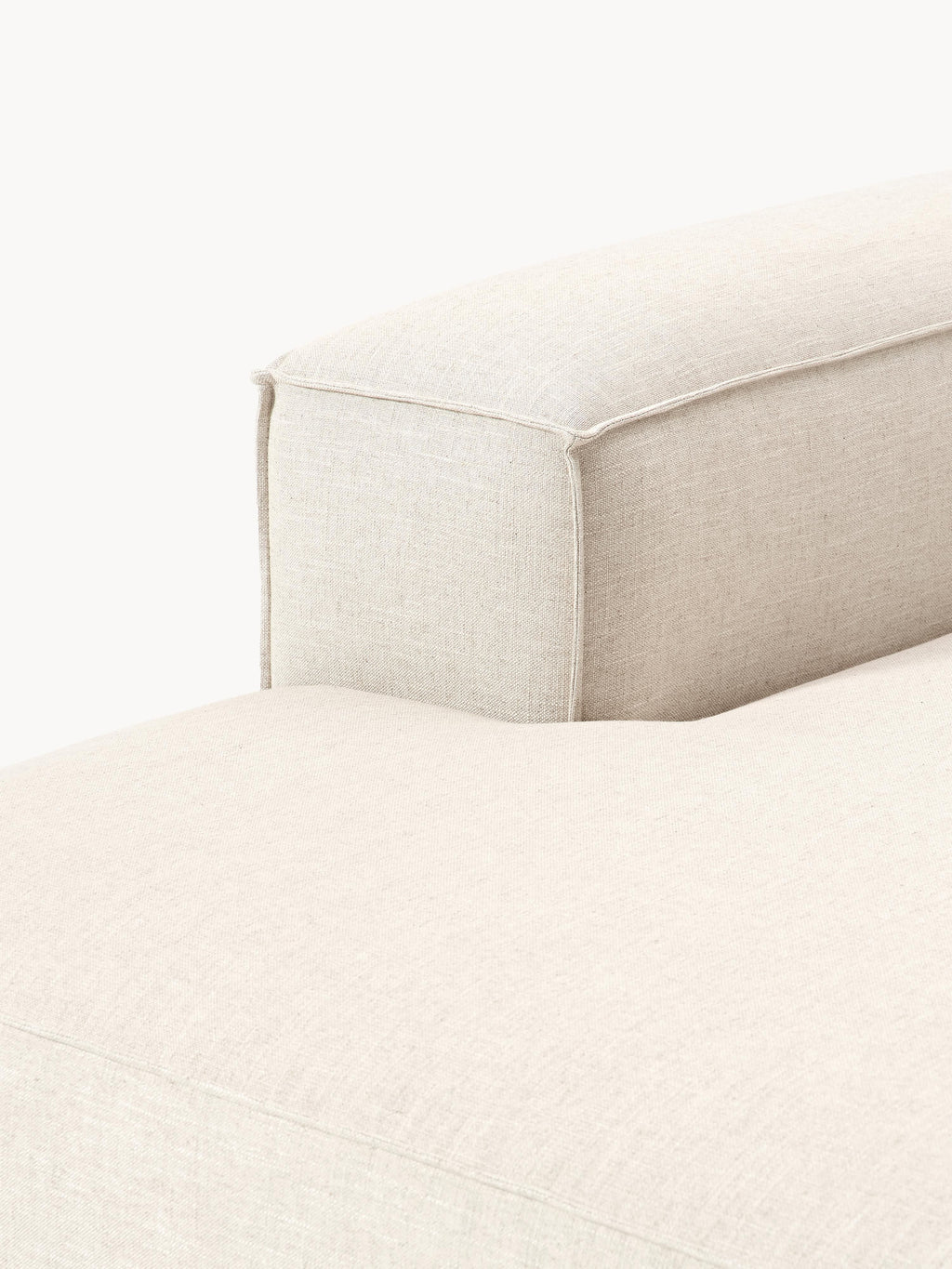 Lennon Linen Blend Chaise Module
