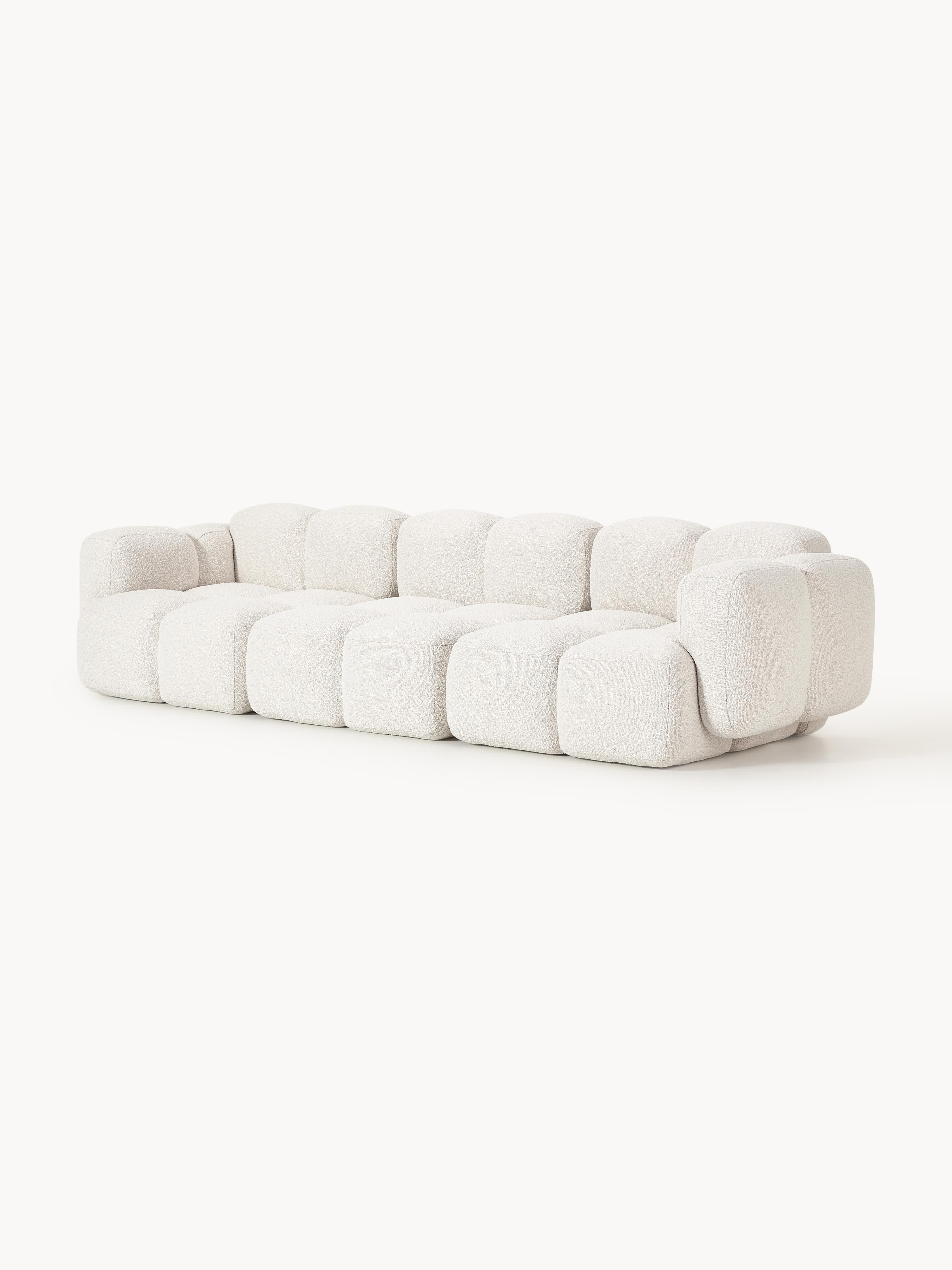 Tayla Bouclé Modular Sofa (4-seater)