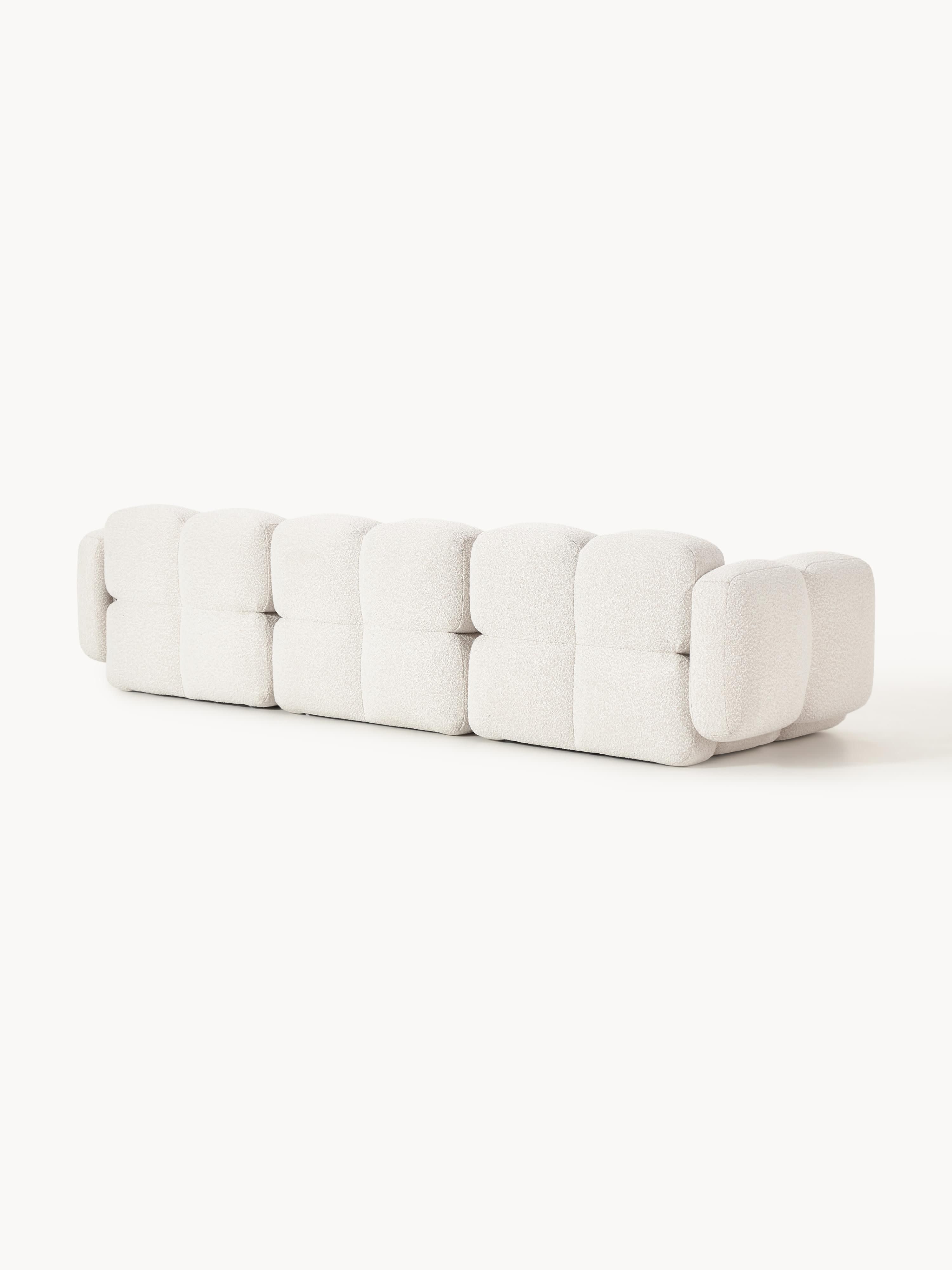 Tayla Bouclé Modular Sofa (4-seater)