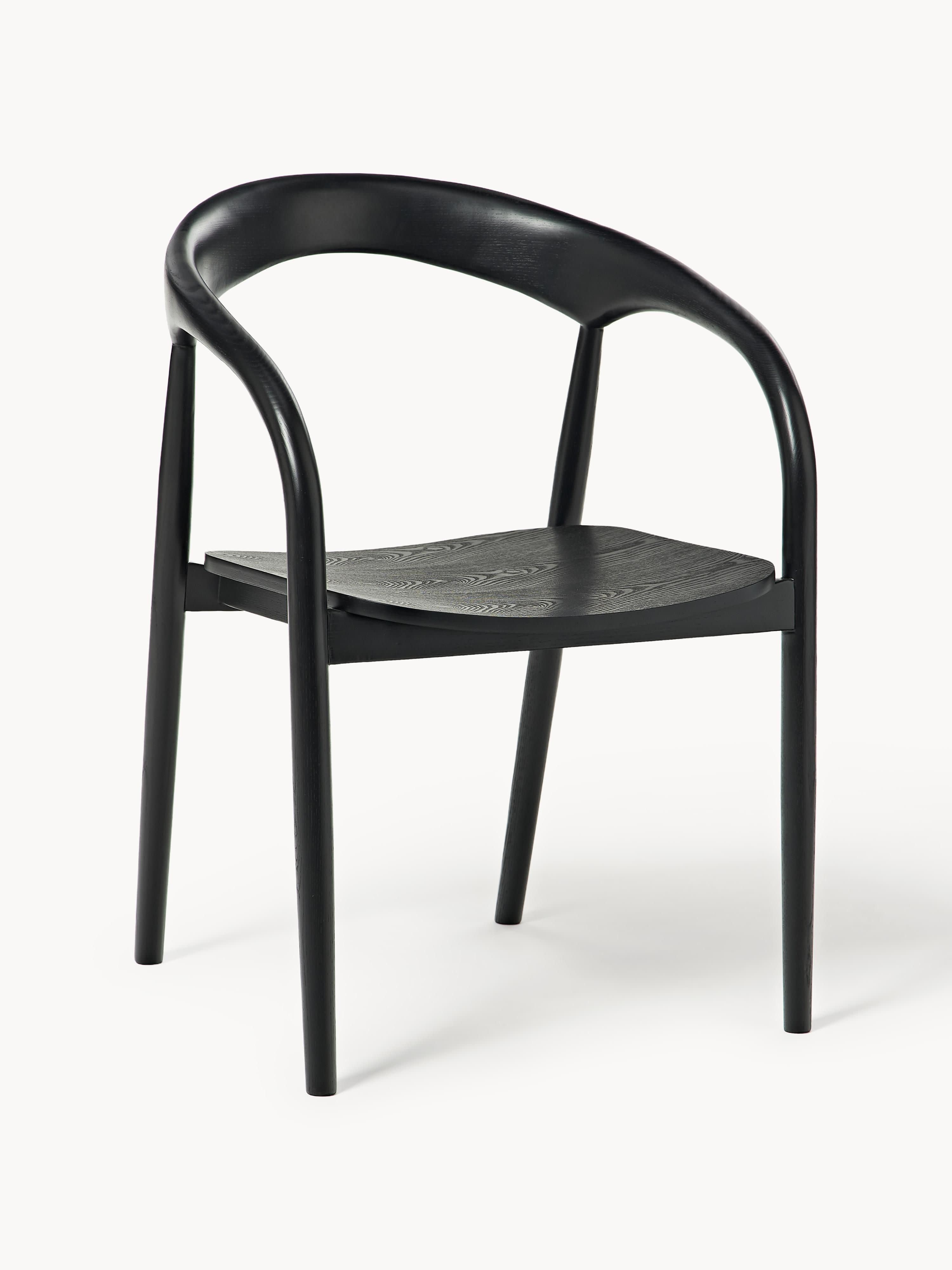 Gallery image 1 - Ash Wood Dining Chair Camille with Armrests